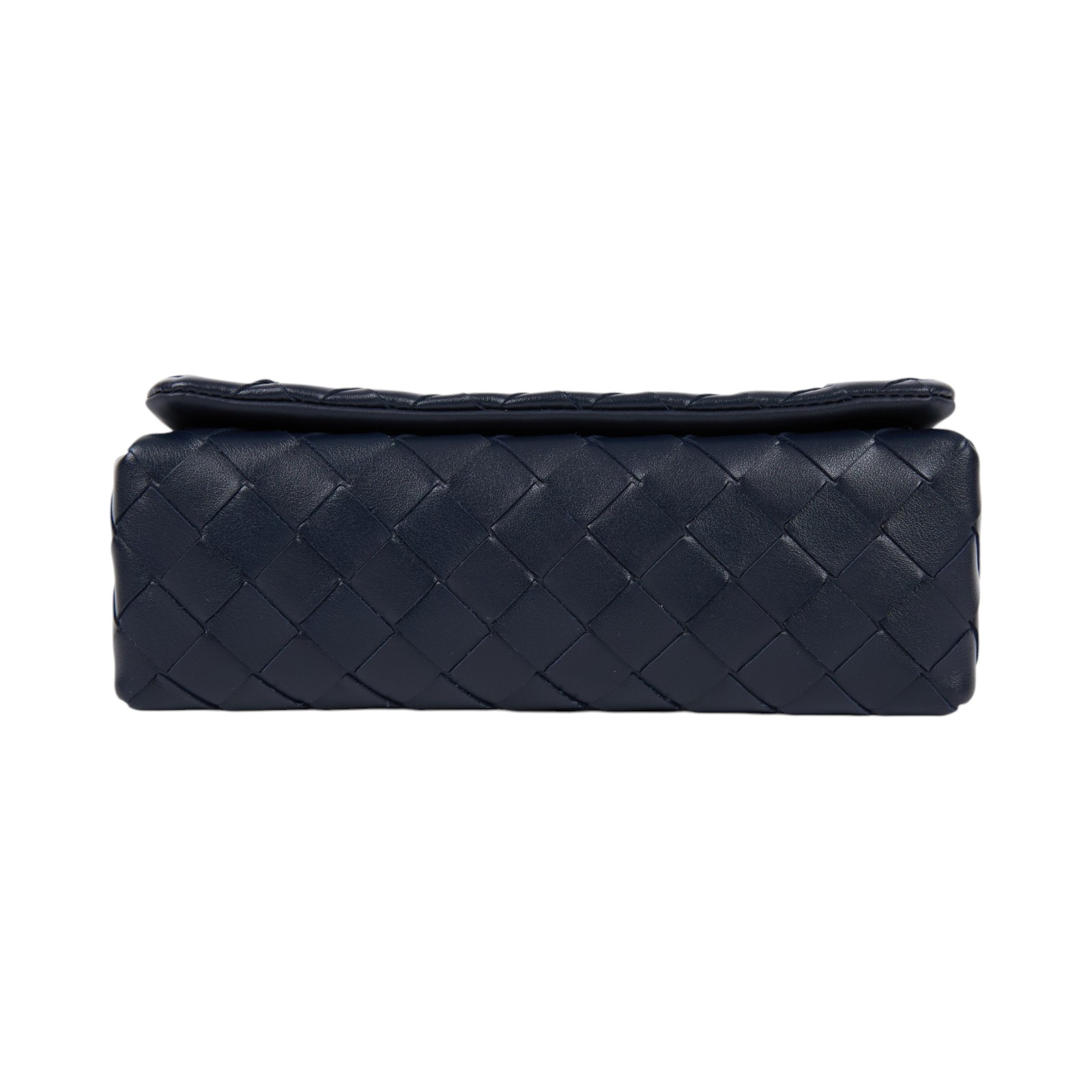 寶緹嘉 BOTTEGA VENETA Intrecciato 翻蓋編織迷你包 857931V2HL0 晶片款  原廠盒子/防塵袋/購買證明正本