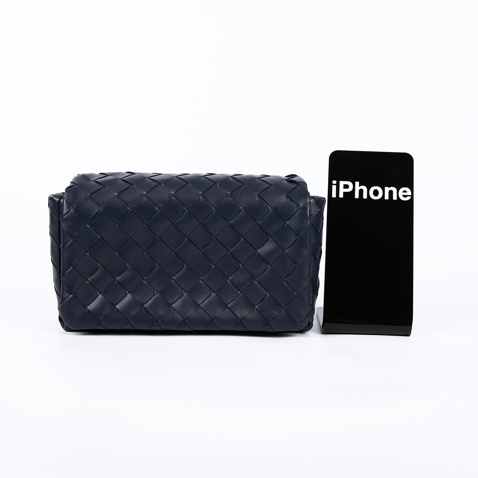 寶緹嘉 BOTTEGA VENETA Intrecciato 翻蓋編織迷你包 857931V2HL0 晶片款  原廠盒子/防塵袋/購買證明正本