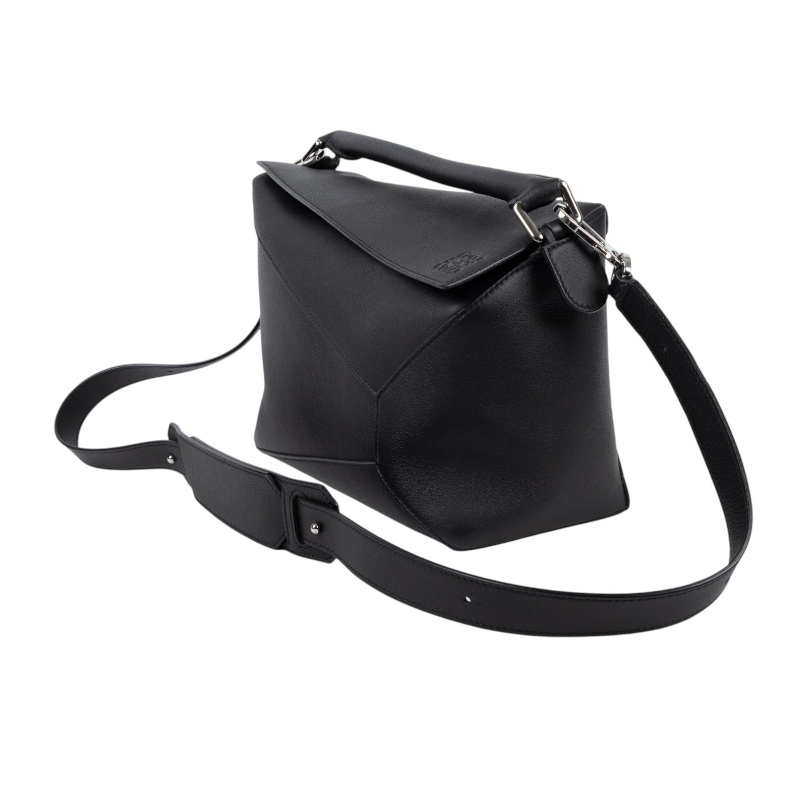 羅意威 LOEWE 中型經典小牛皮 Puzzle Edge 包款 Medium Puzzle Edge Bag A510P49X23  防塵袋/背帶