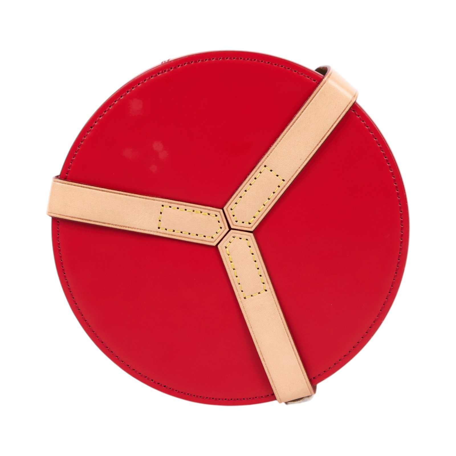 路易威登 LOUIS VUITTON 圓形 珠寶盒 UB0149 圓原花珠寶首飾盒 原廠盒子/防塵袋/鎖組