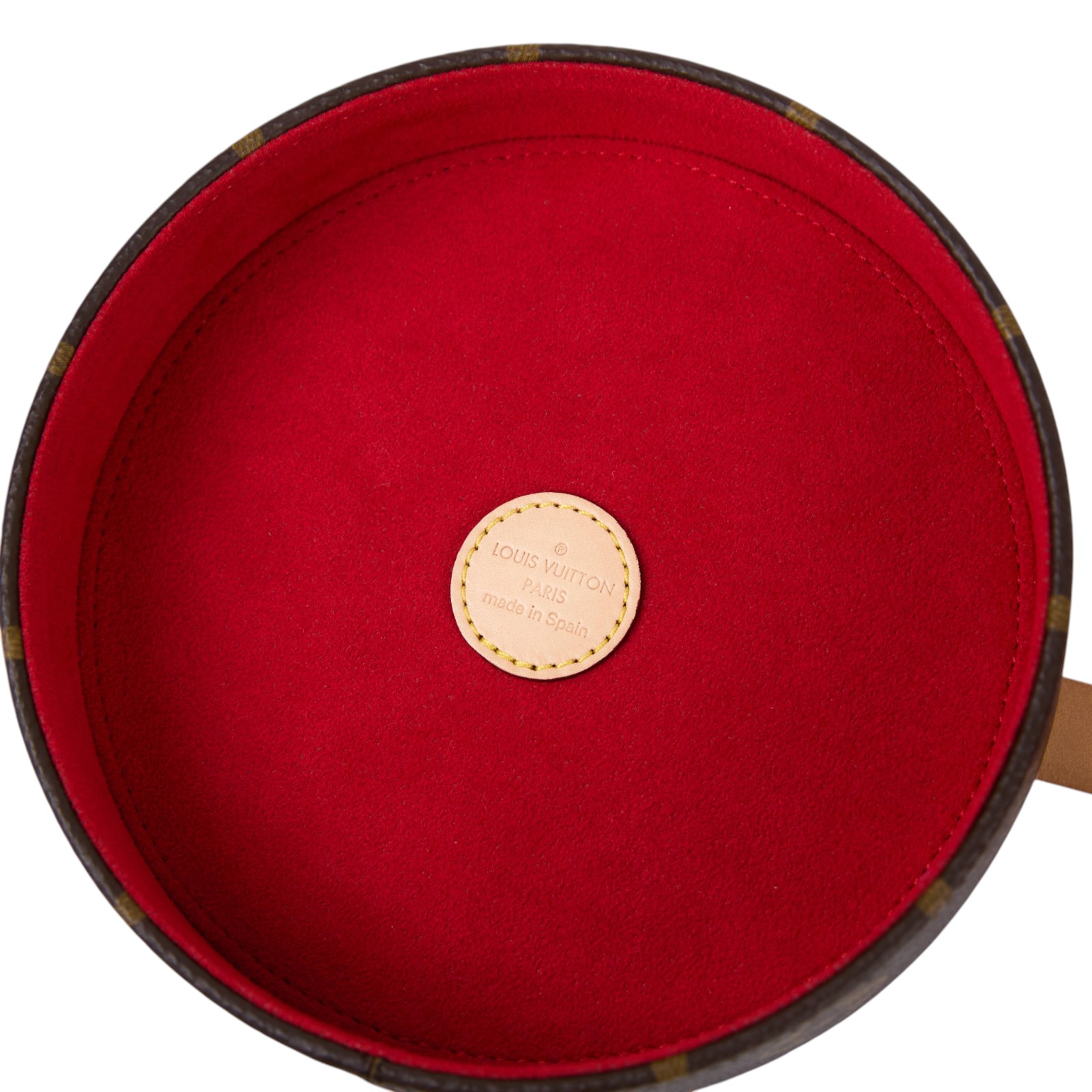路易威登 LOUIS VUITTON 圓形 珠寶盒 UB0149 圓原花珠寶首飾盒 原廠盒子/防塵袋/鎖組