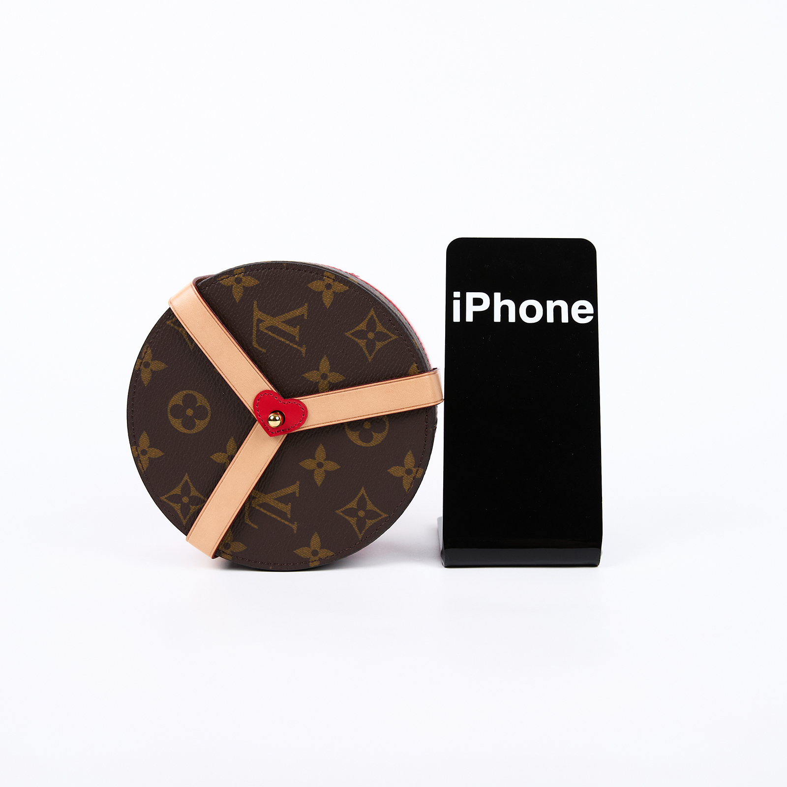 路易威登 LOUIS VUITTON 圓形 珠寶盒 UB0149 圓原花珠寶首飾盒 原廠盒子/防塵袋/鎖組