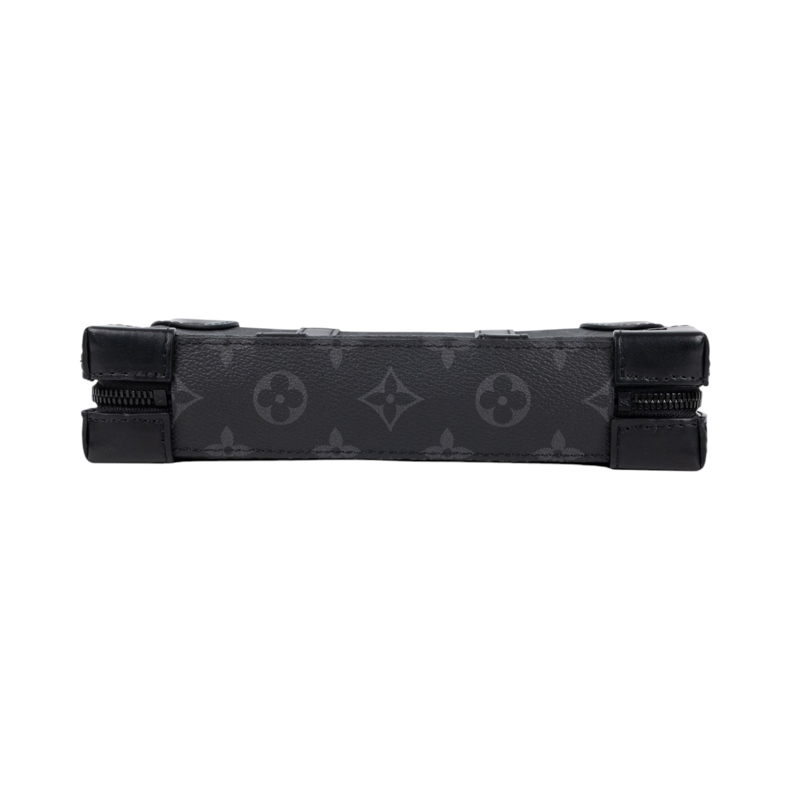 路易威登 LOUIS VUITTON Mini Soft Trunk 迷你 隨身包 黑色 M69838 晶片款  背帶