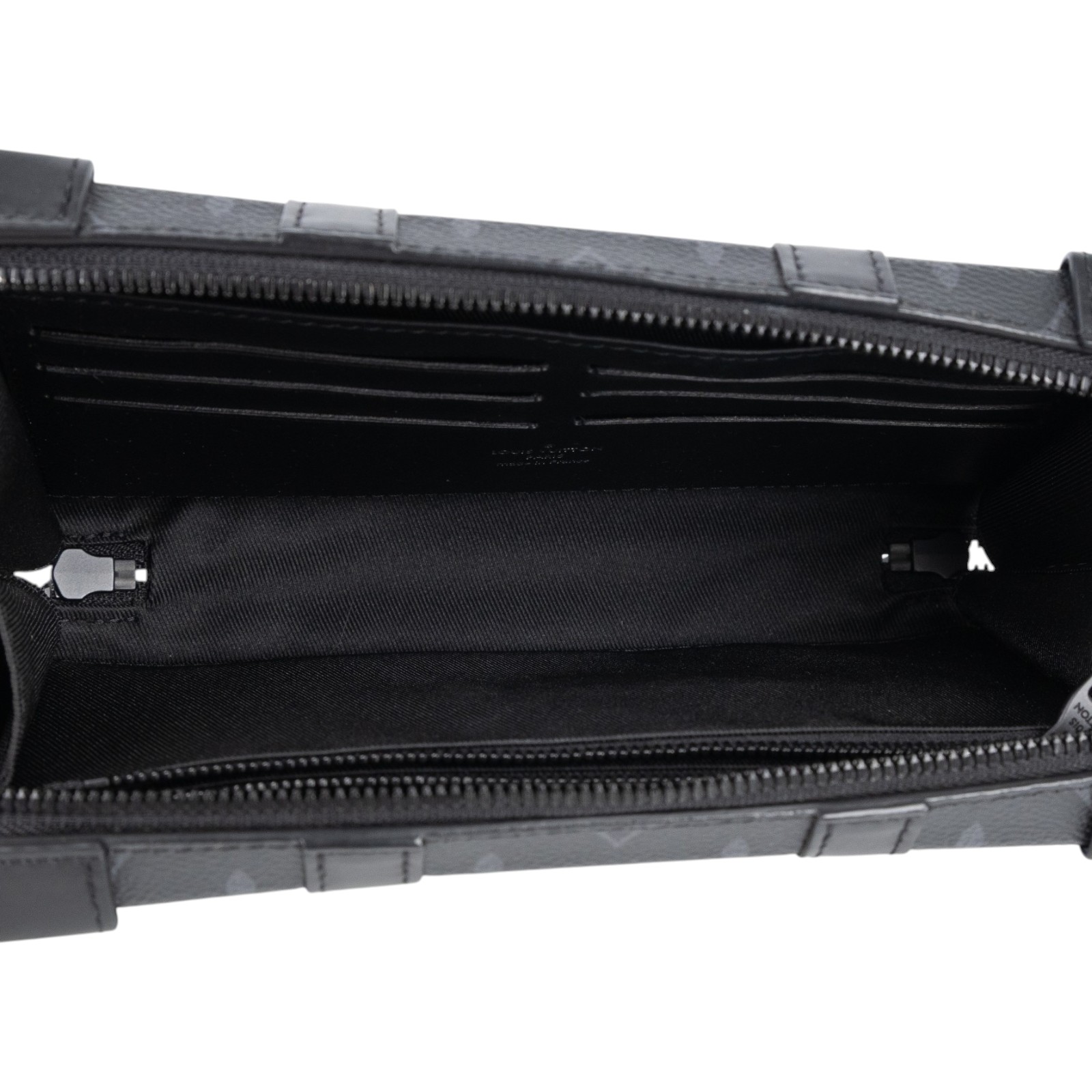 路易威登 LOUIS VUITTON Mini Soft Trunk 迷你 隨身包 黑色 M69838 晶片款  背帶