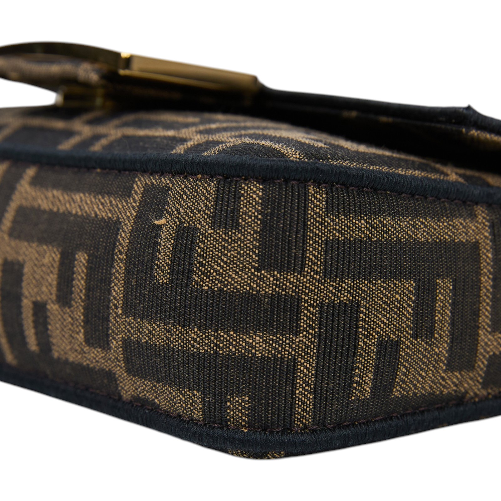 芬迪 FENDI Baguette FF 肩背包 手提包 8BS017A6V5 棕FF BAGUETTE MINI 原廠盒子/防塵袋/背帶