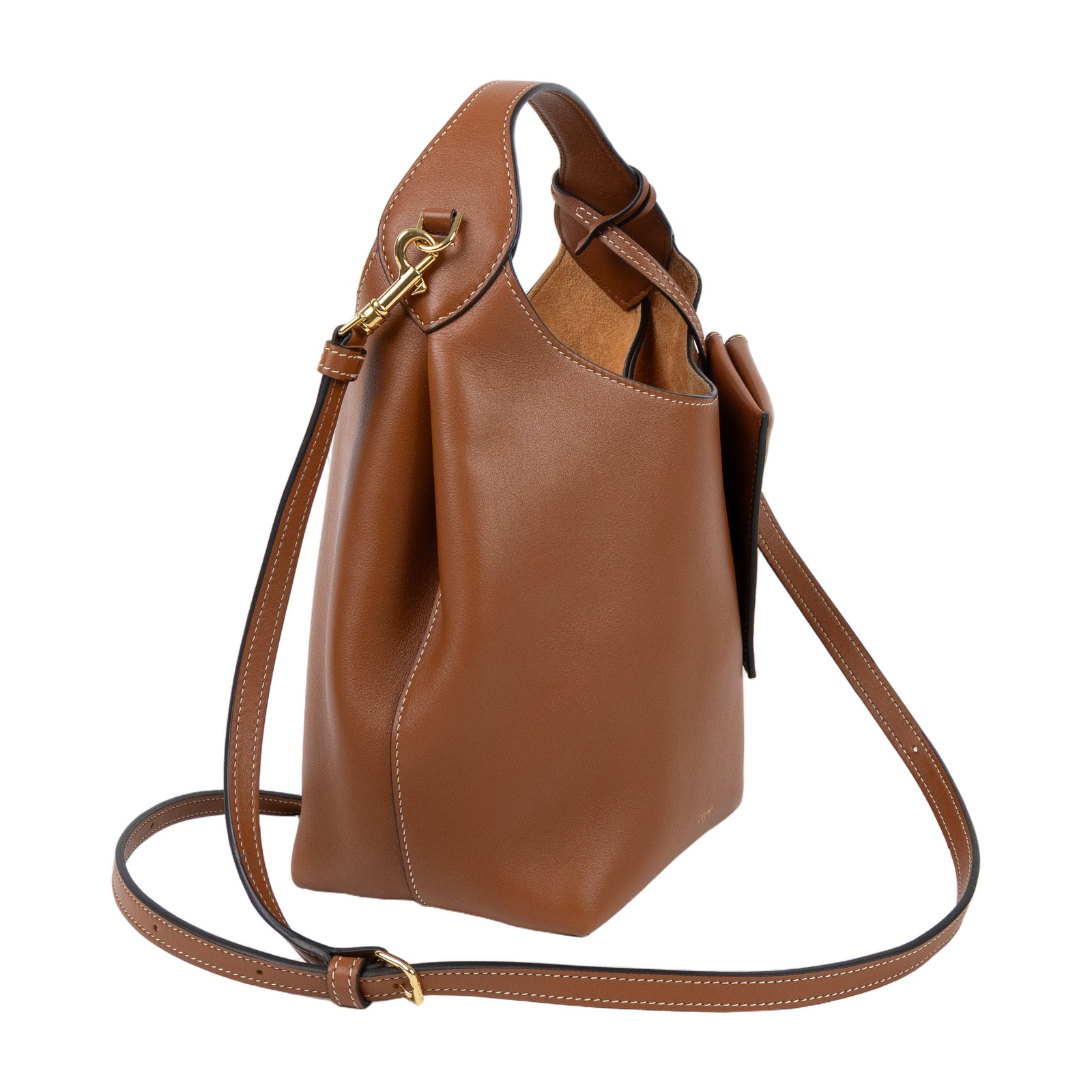 思琳 CELINE HOBO 小號 手袋 L10133Q71 焦糖HOBO SMALL 防塵袋/內袋/背帶