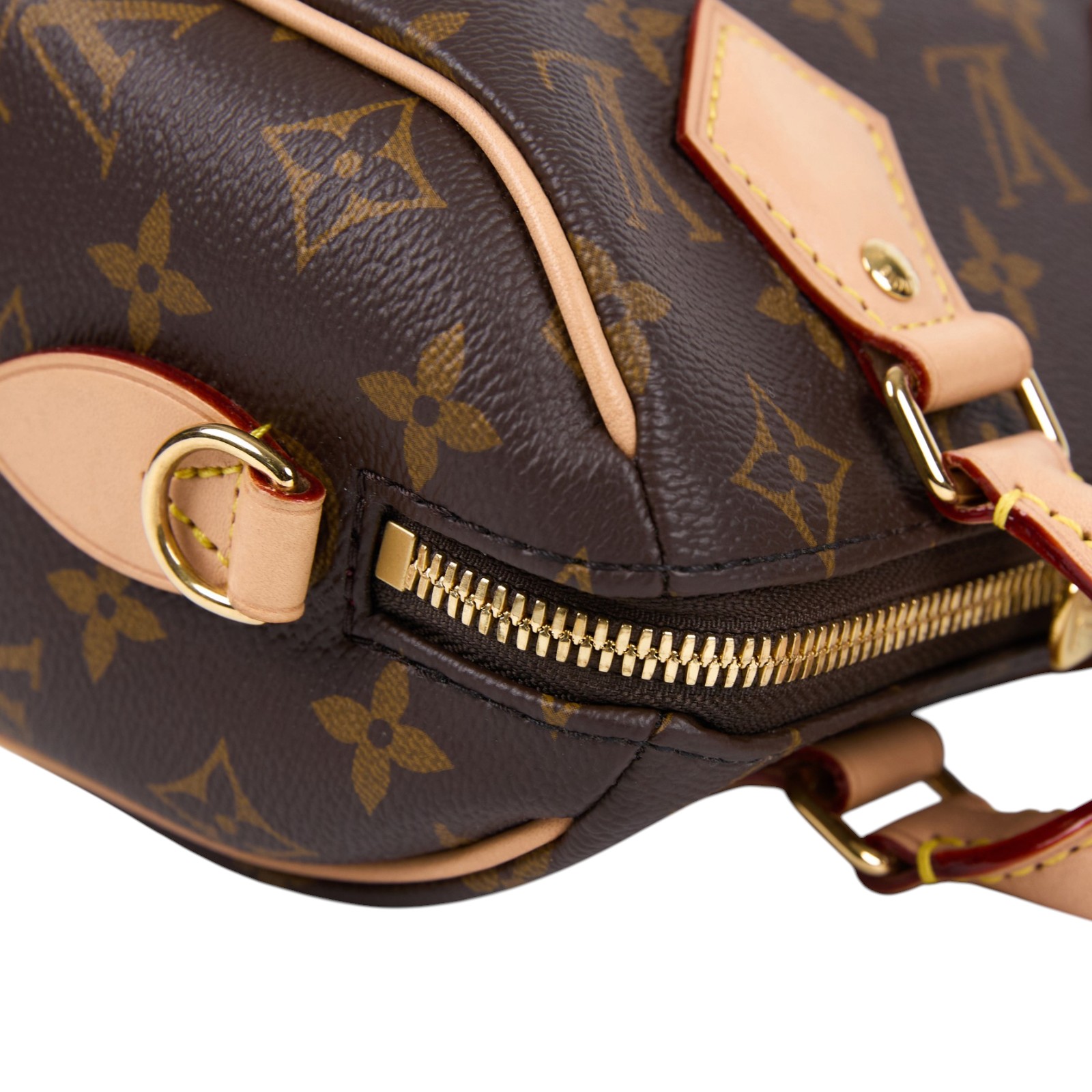 路易威登 LOUIS VUITTON Speedy Bandoulière 20 米色 帆布 手提 斜背 波士頓包 M46222 晶片款  原廠盒子/防塵袋/背帶/鎖組/購買證明