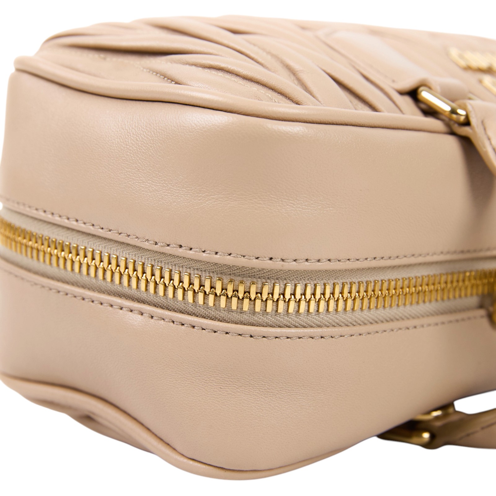 繆繆 MIU MIU Arcadie matelassé 納帕皮革手袋 Arcadie Matelassé Nappa Leather Bag 5BB142_AN88  背帶/吊牌/防塵袋