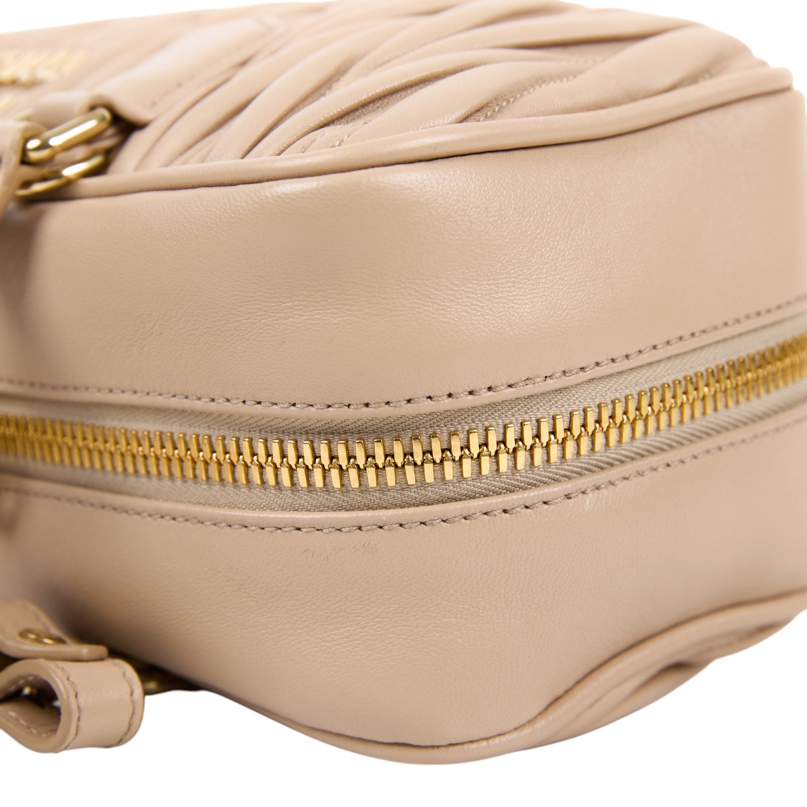 繆繆 MIU MIU Arcadie matelassé 納帕皮革手袋 Arcadie Matelassé Nappa Leather Bag 5BB142_AN88  背帶/吊牌/防塵袋
