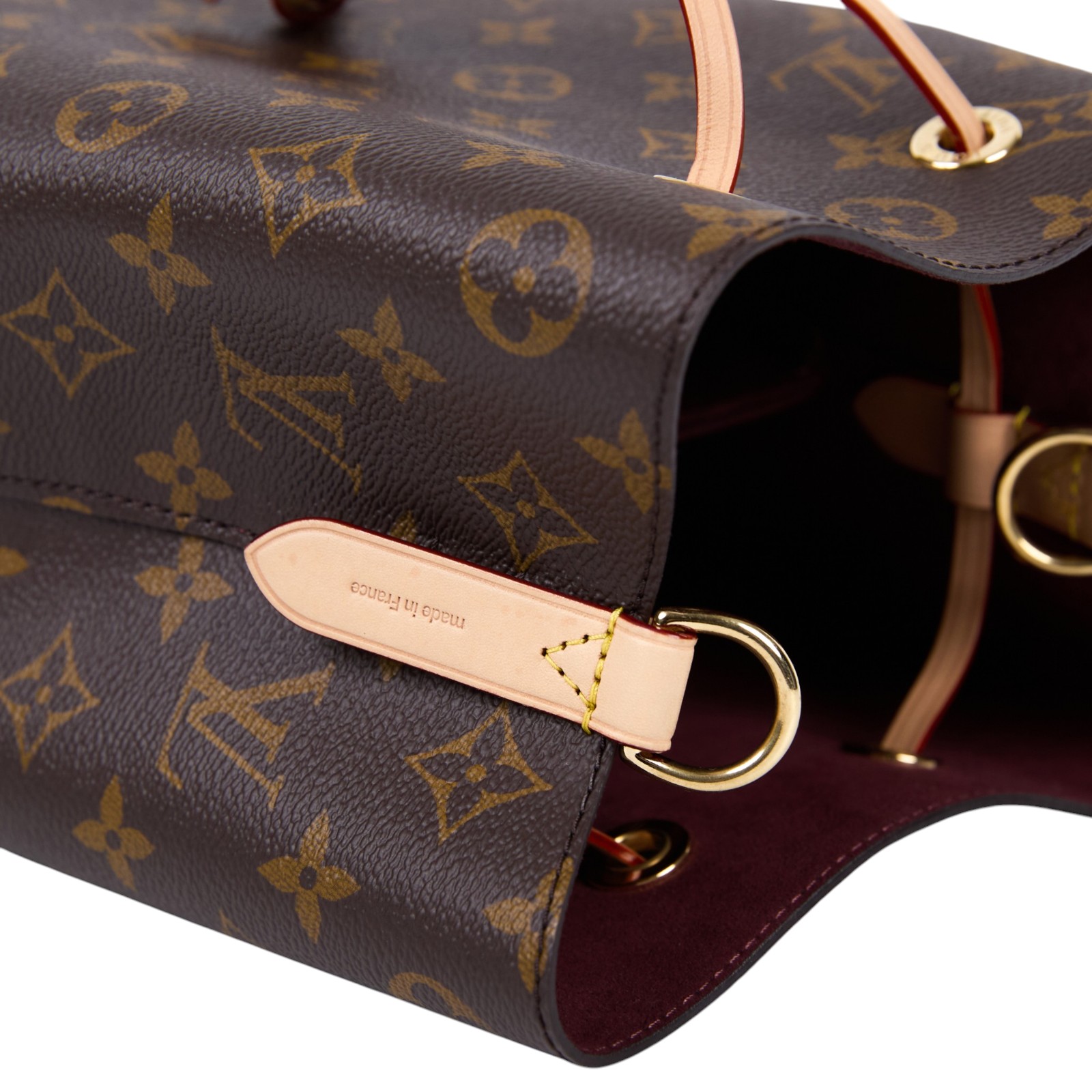 路易威登 LOUIS VUITTON Néonoé BB 經典帆布 束口水桶包 M46581 晶片款  原廠盒子/防塵袋/購買證明正本/背帶2