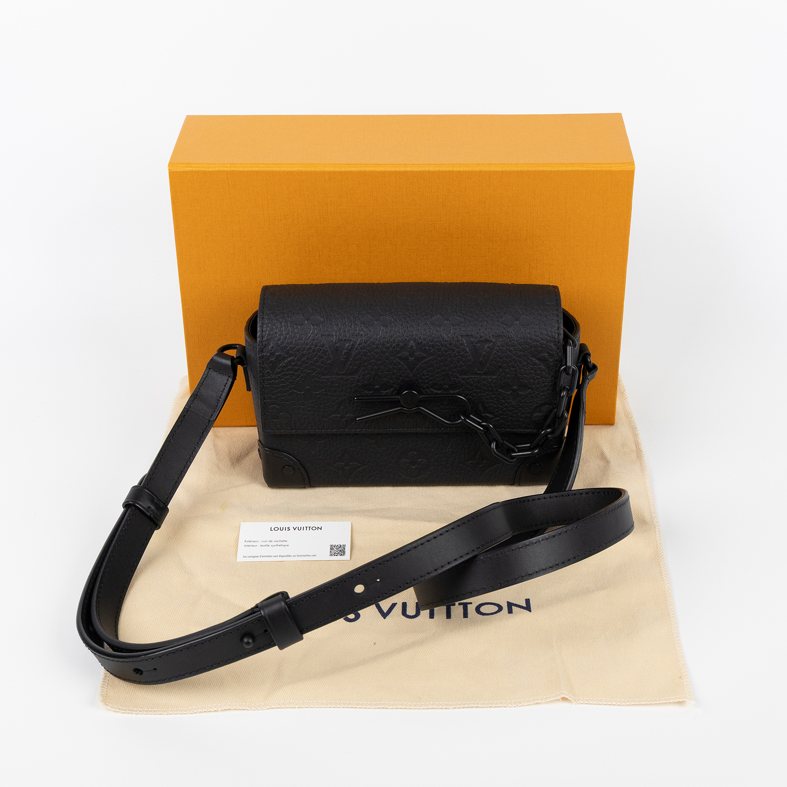 路易威登 LOUIS VUITTON Steamer 隨身 錢包 黑色 M81746 晶片款 黑原花壓紋STEAMER 原廠盒子/防塵袋