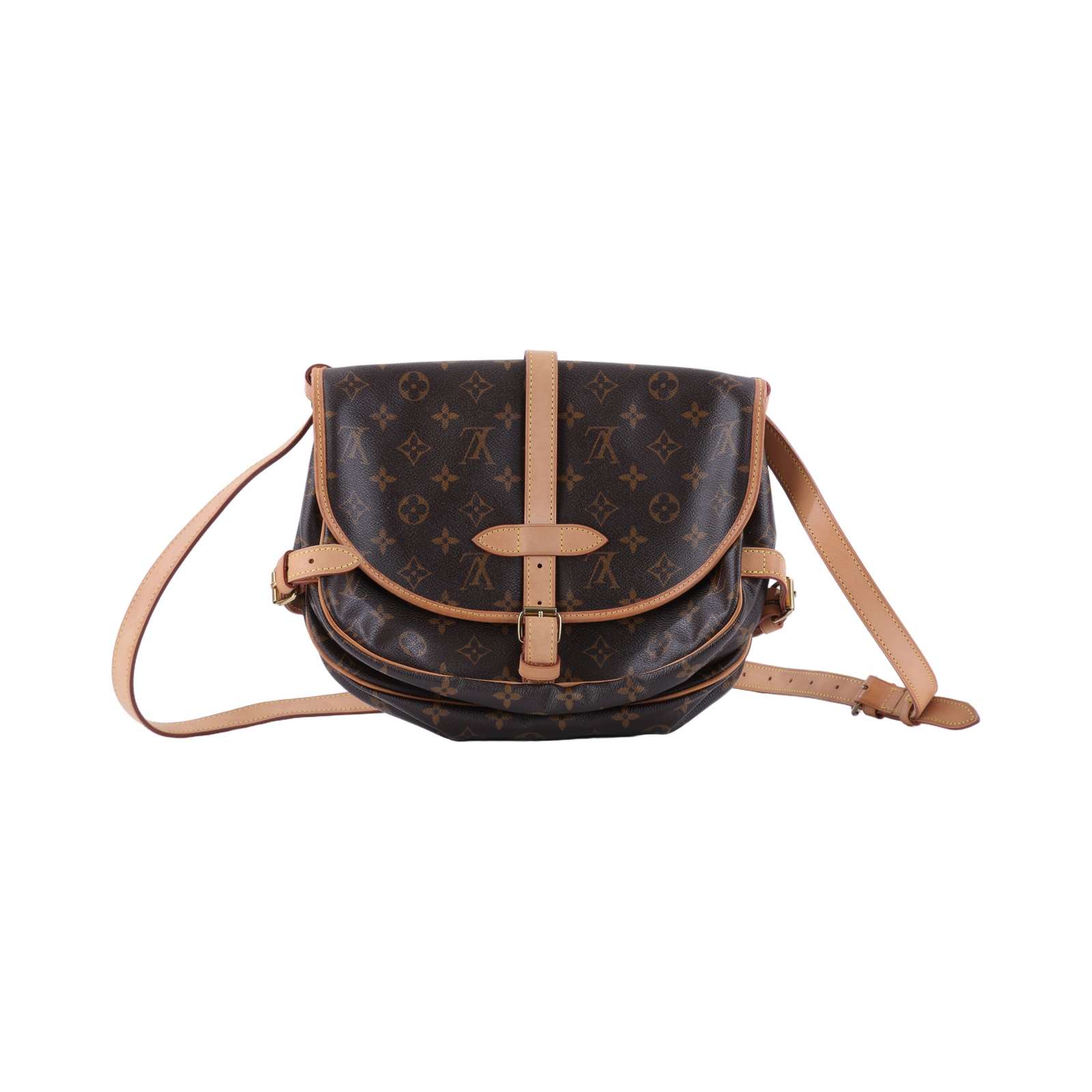 路易威登 LOUIS VUITTON Saumur 30 馬鞍包 M42256 原花 SAUMUR 30 馬鞍包 防塵袋