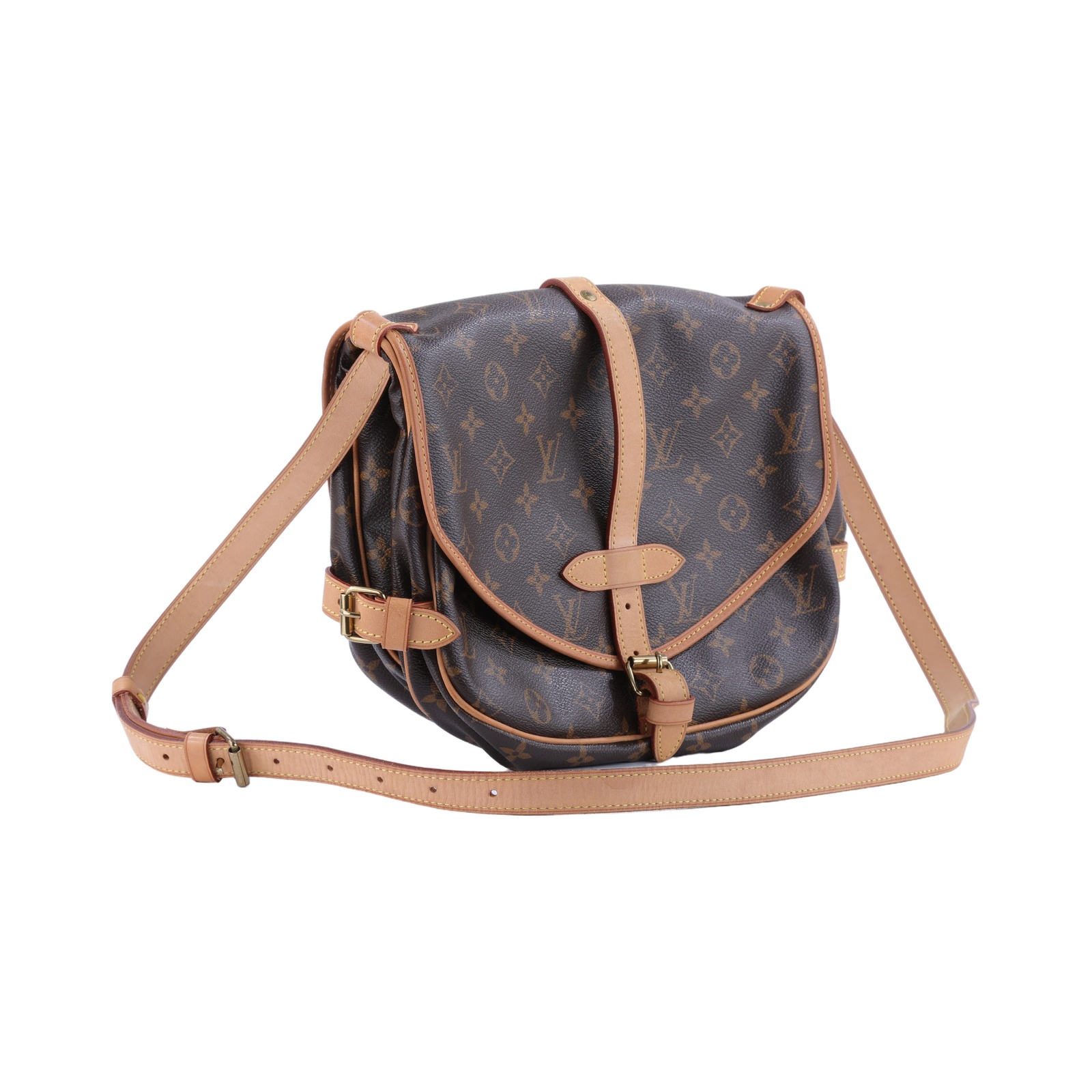 路易威登 LOUIS VUITTON Saumur 30 馬鞍包 M42256 原花 SAUMUR 30 馬鞍包 防塵袋