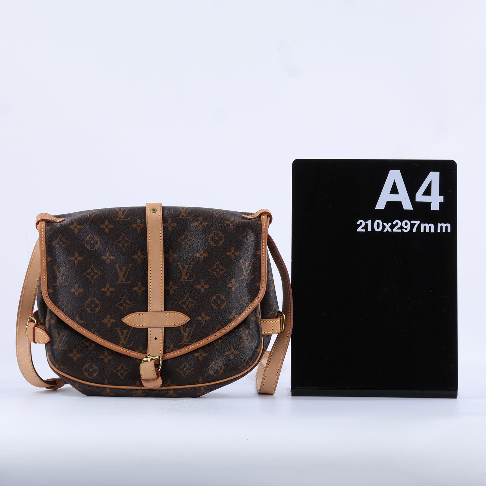 路易威登 LOUIS VUITTON Saumur 30 馬鞍包 M42256 原花 SAUMUR 30 馬鞍包 防塵袋