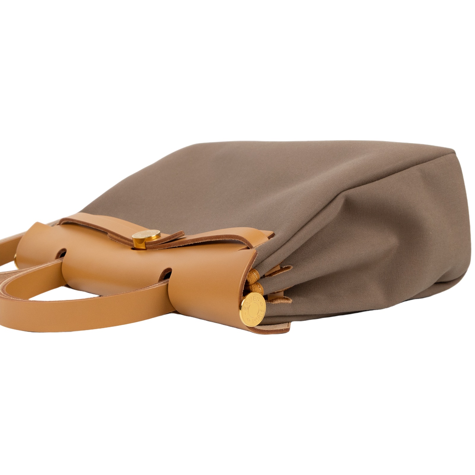 愛馬仕 Hermes Herbag Zip 31 金色五金 自然沙色 大象灰 H082268CCAV /U TS 005 AU  原廠盒子/防塵袋/內袋/鎖組/購買證明正本