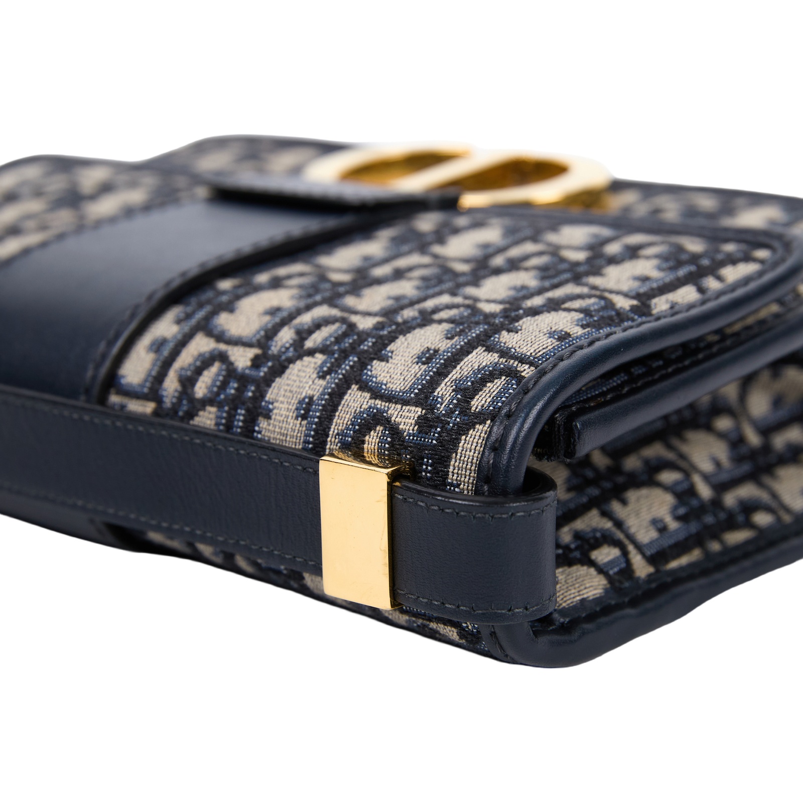 迪奧 CHRISTIAN DIOR 30 Montaigne 蒙田包 肩背包 斜背包 M9203UTZQ 藍色緹花MONTAIGNE 30 無附屬品