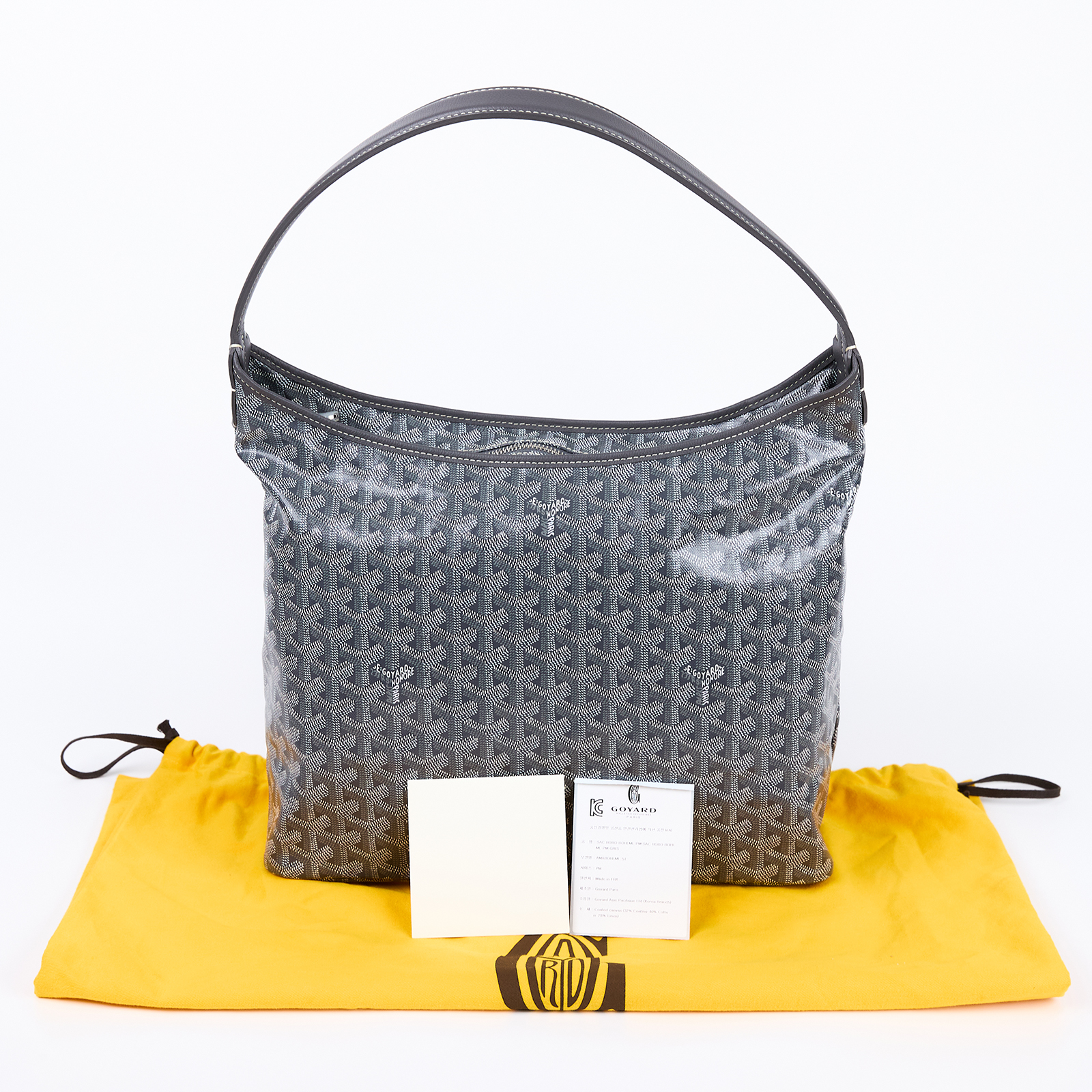 高雅德 GOYARD Bohème Hobo Bag PM 托特包 BOHEMEPMLTY 灰色Bohème Hobo PM 防塵袋/內袋