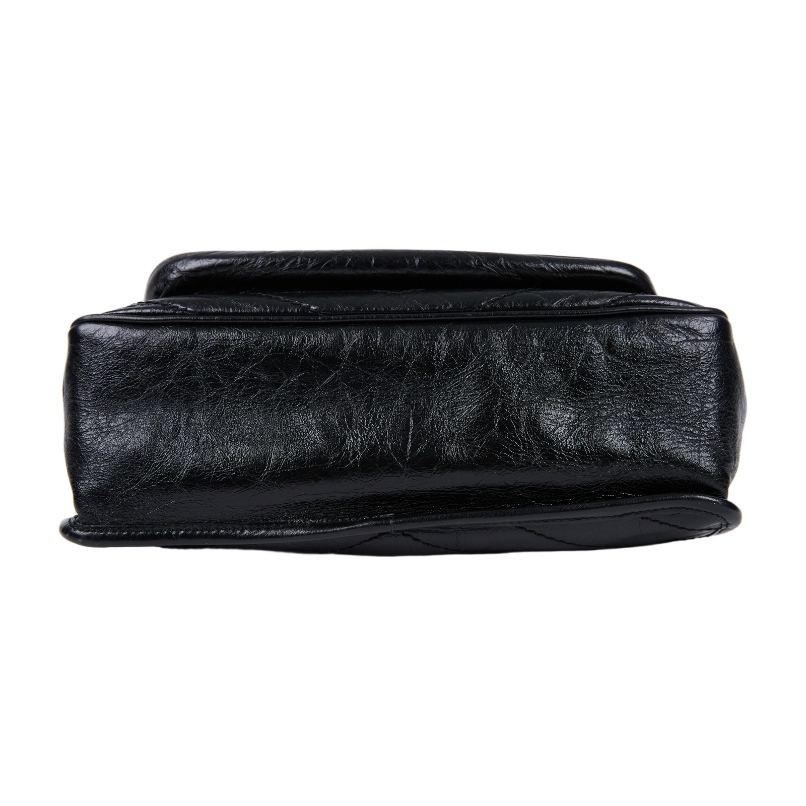 聖羅蘭 YSL SAINT LAURENT Niki 復古皮革 中型手袋 銀色五金 6331580EN04 黑NIKI MEDIUM 防塵袋/購買證明/原廠文件