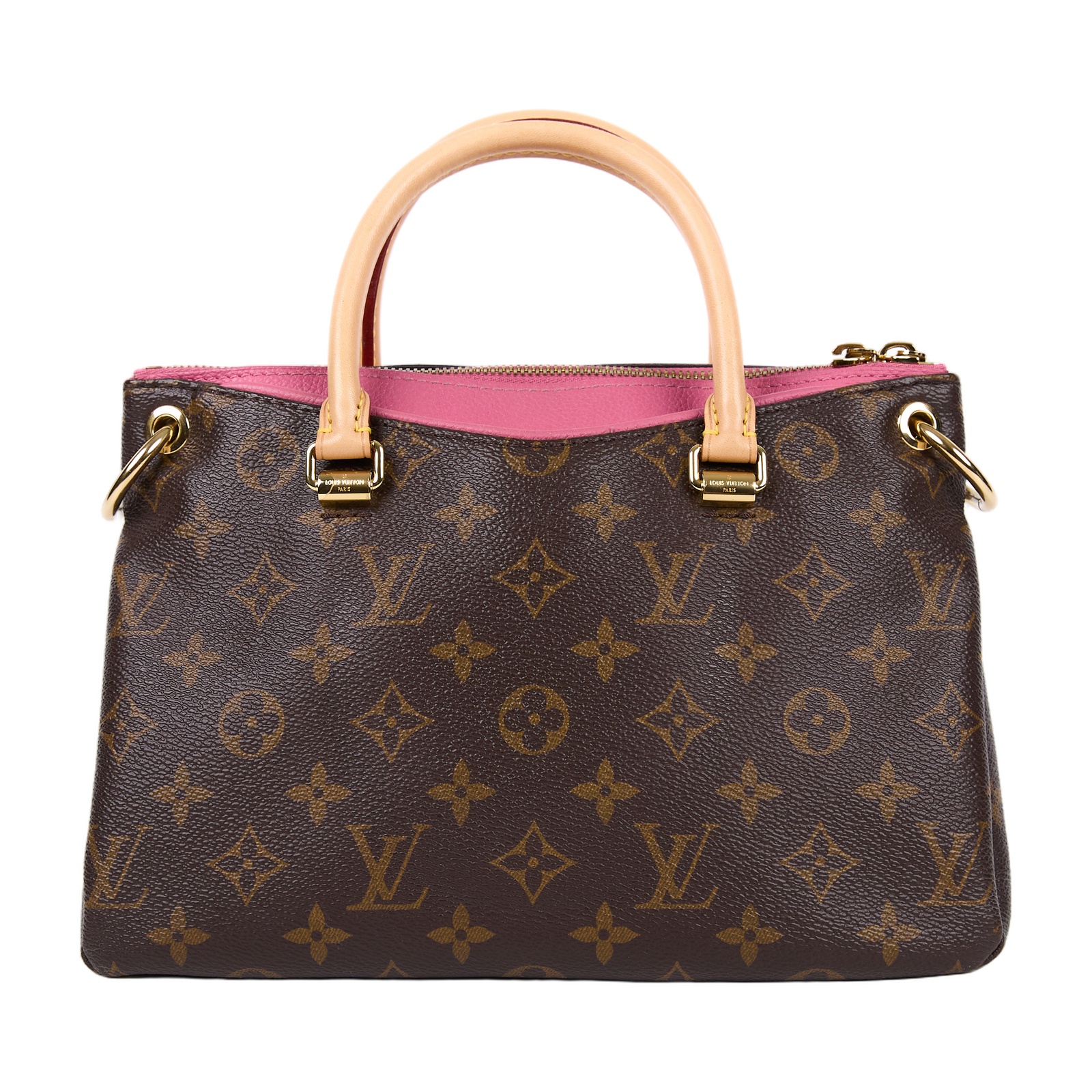 路易威登 LOUIS VUITTON Pallas BB 手提包 肩背包 M41734 原花拼粉Pallas BB 防塵袋/背帶