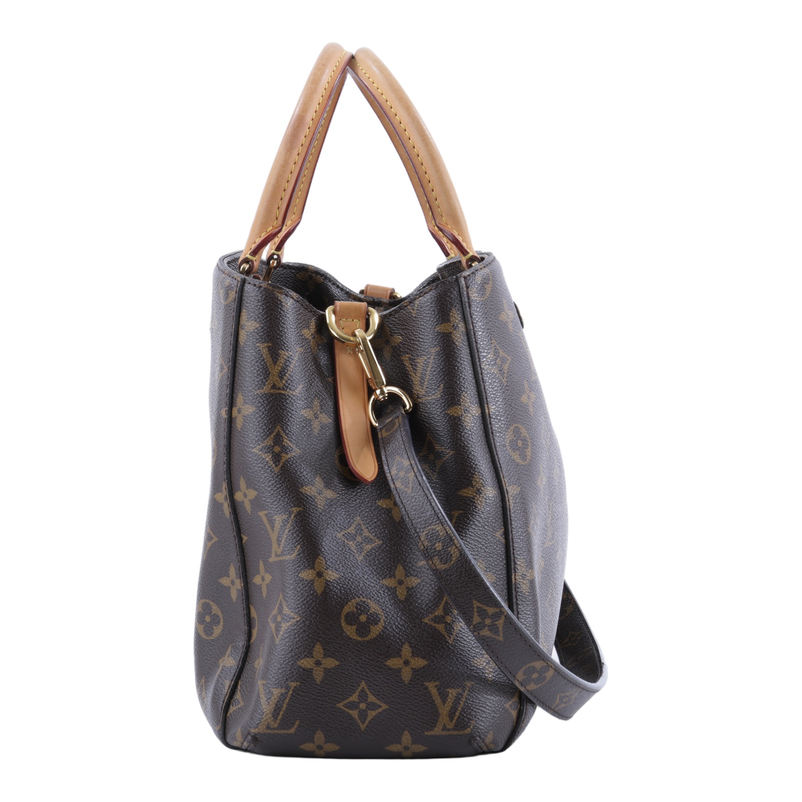 路易威登 LOUIS VUITTON Montaigne MM 經典帆布 三層手提 斜背包 M41056 原花MONTAIGNE MM 防塵袋/背帶