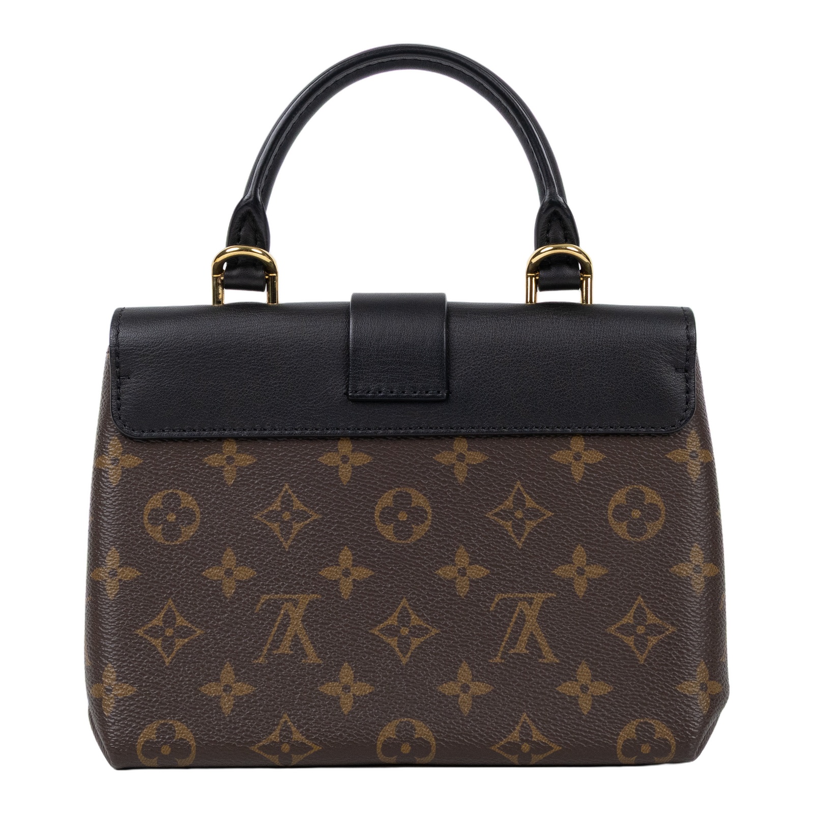 路易威登 LOUIS VUITTON Locky BB 手提包 黑色 M44141 黑拼原花LOCKY BB手提肩背包 防塵袋/背帶