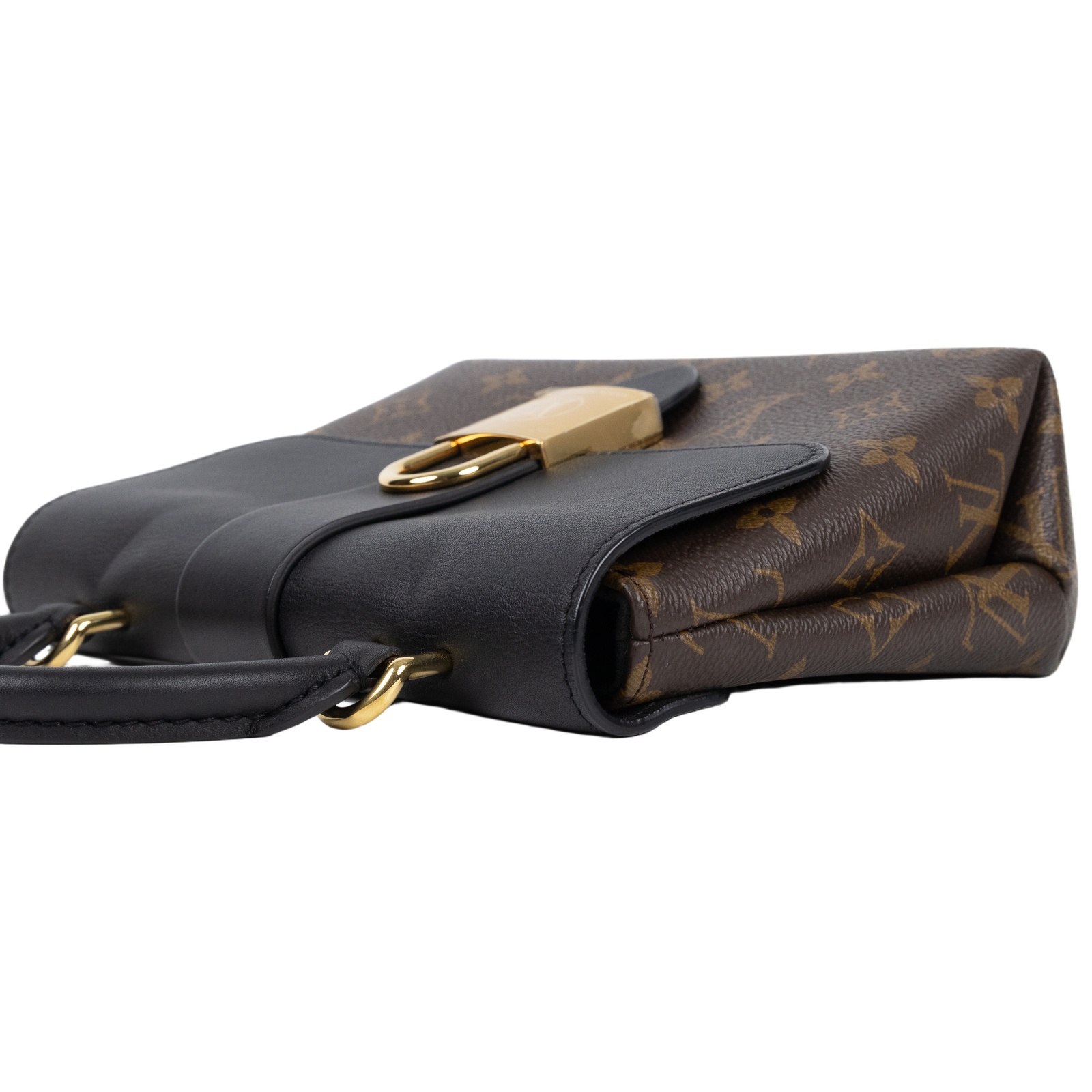 路易威登 LOUIS VUITTON Locky BB 手提包 黑色 M44141 黑拼原花LOCKY BB手提肩背包 防塵袋/背帶
