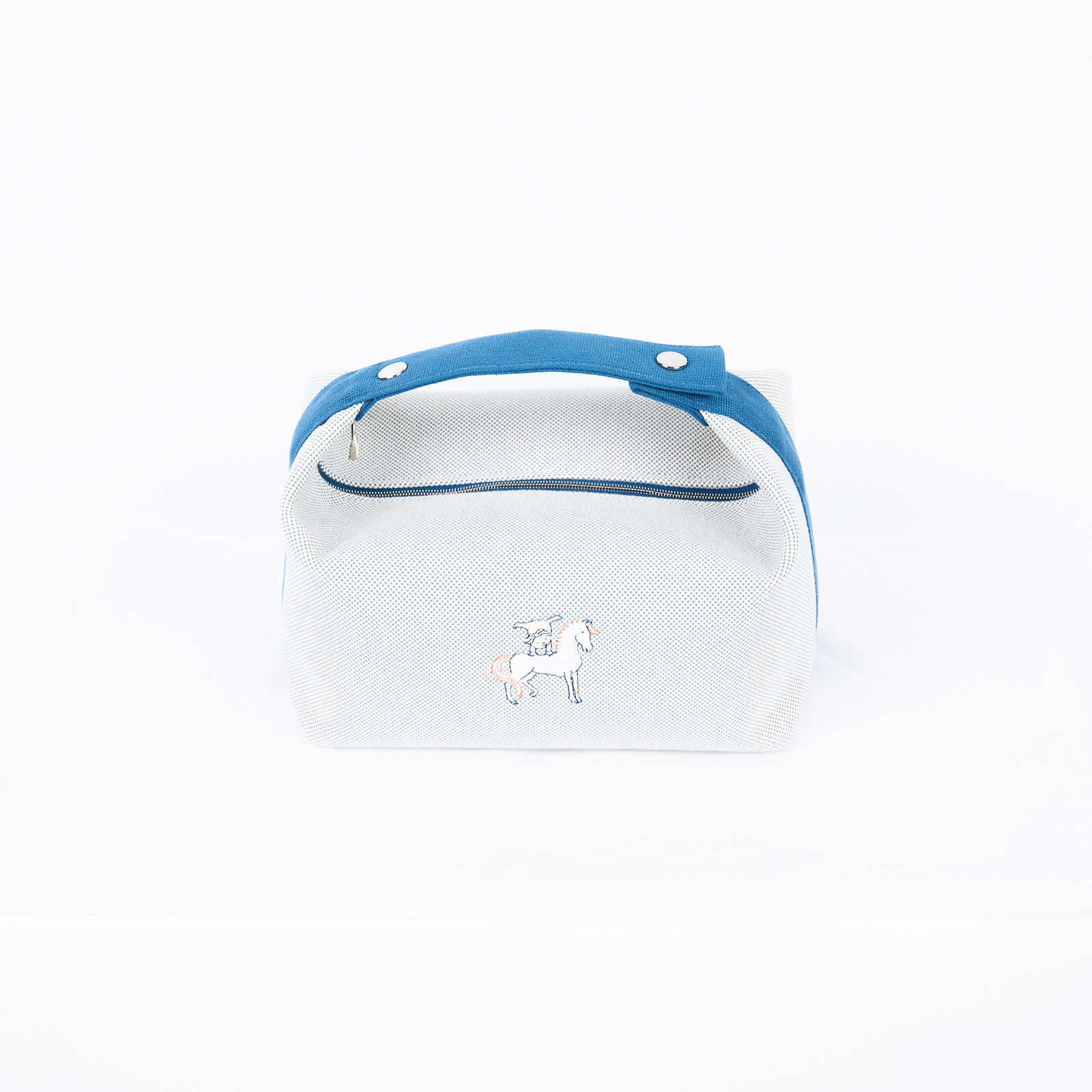 愛馬仕 Hermes Bride a Brac Cabriole 收納包 大型 珍珠灰色 H103587Mv01   無附屬品