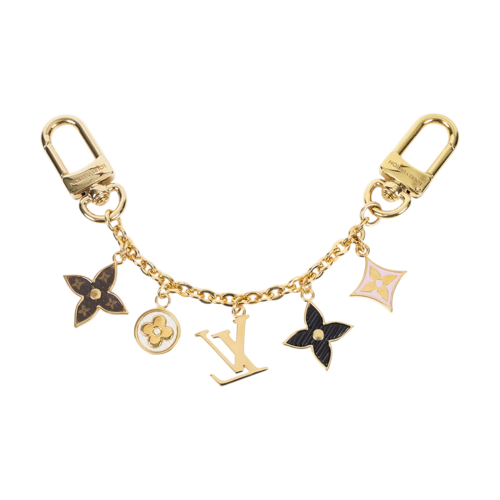 路易威登 LOUIS VUITTON Spring Street 鏈帶 包包吊飾 M01188 Spring Street 鏈帶包包吊飾 原廠盒子/防塵袋
