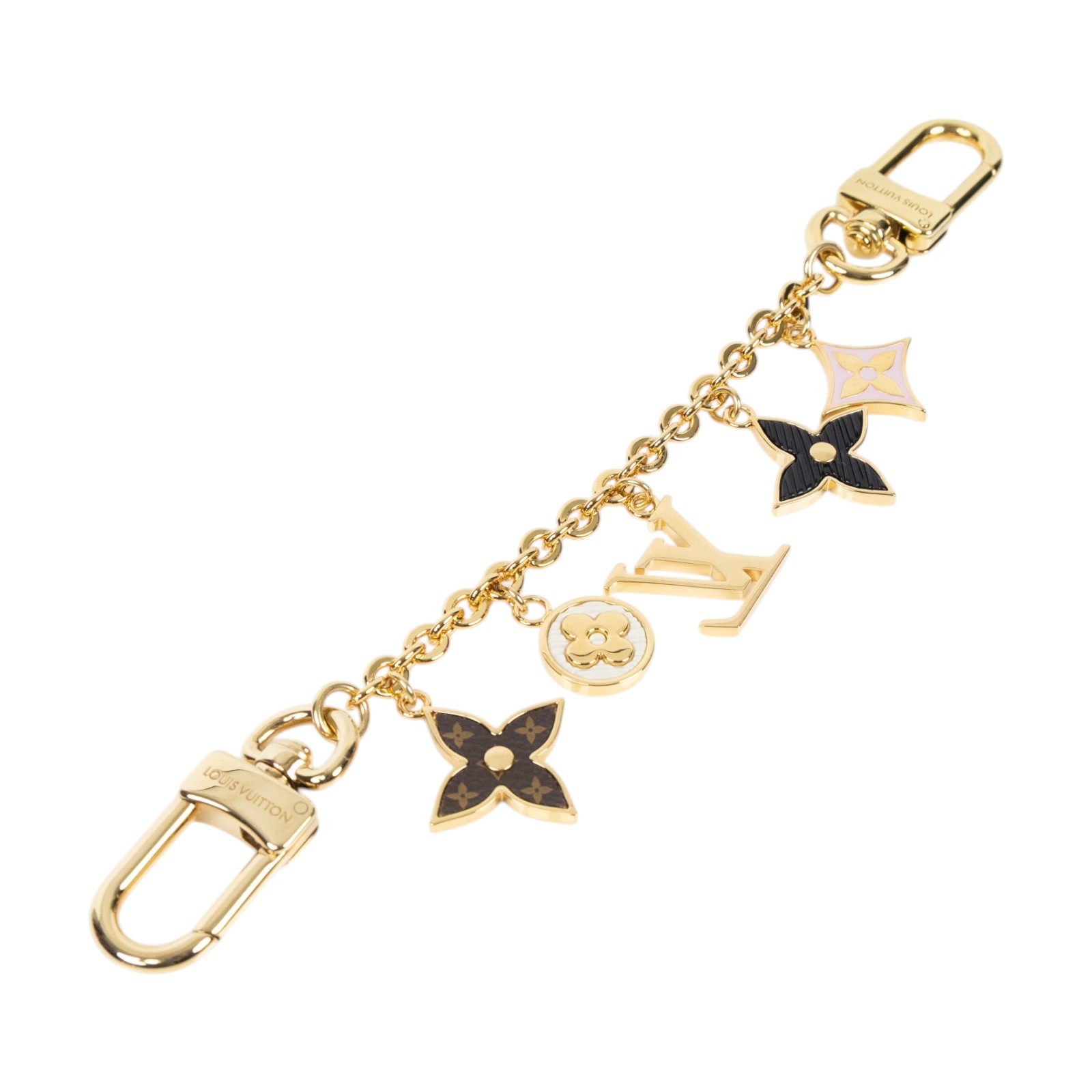 路易威登 LOUIS VUITTON Spring Street 鏈帶 包包吊飾 M01188 Spring Street 鏈帶包包吊飾 原廠盒子/防塵袋
