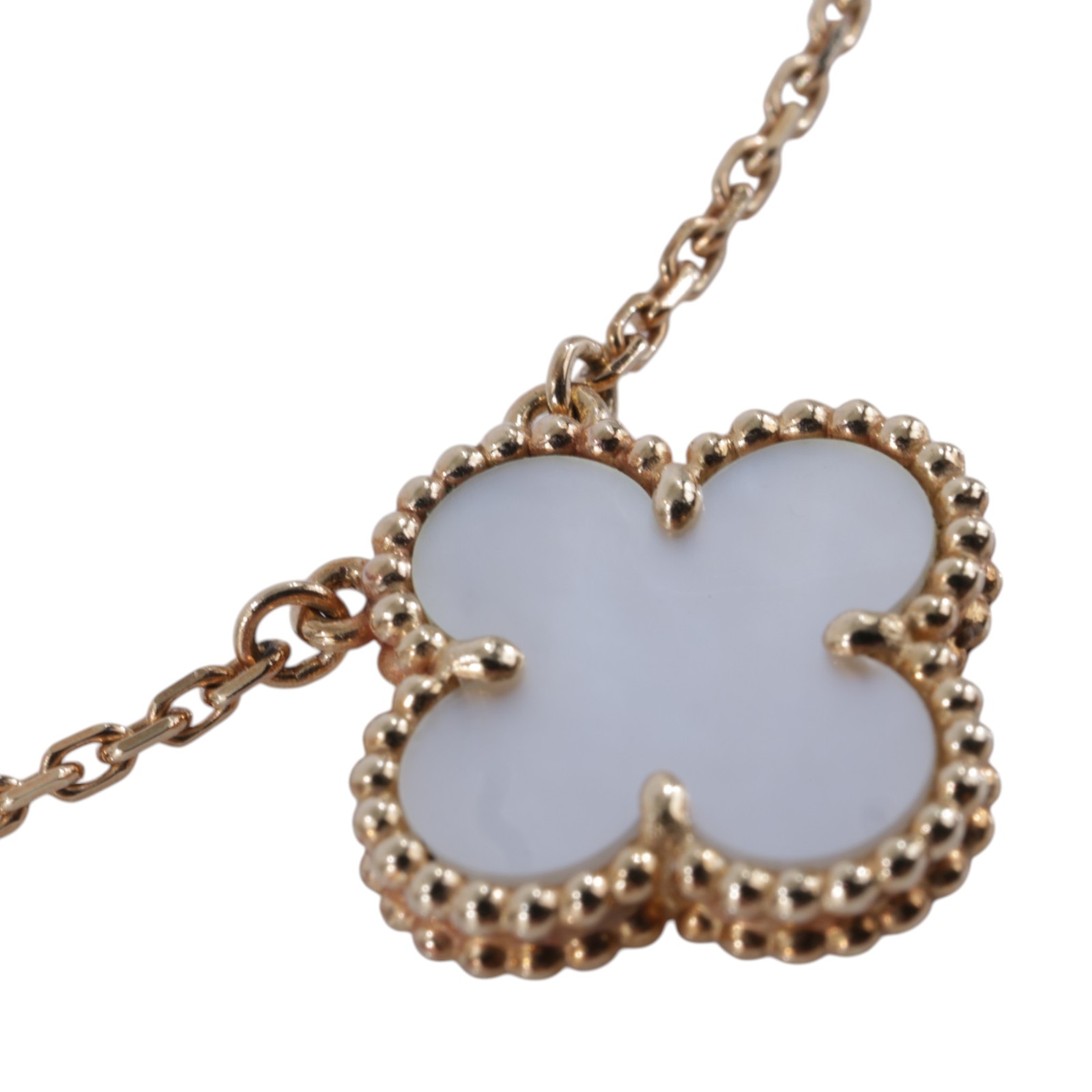 梵克雅寶 Van Cleef & Arpels Vintage Alhambra 吊墜 小型 vcara45900  原廠盒子/防塵袋/保證卡/購買證明影本