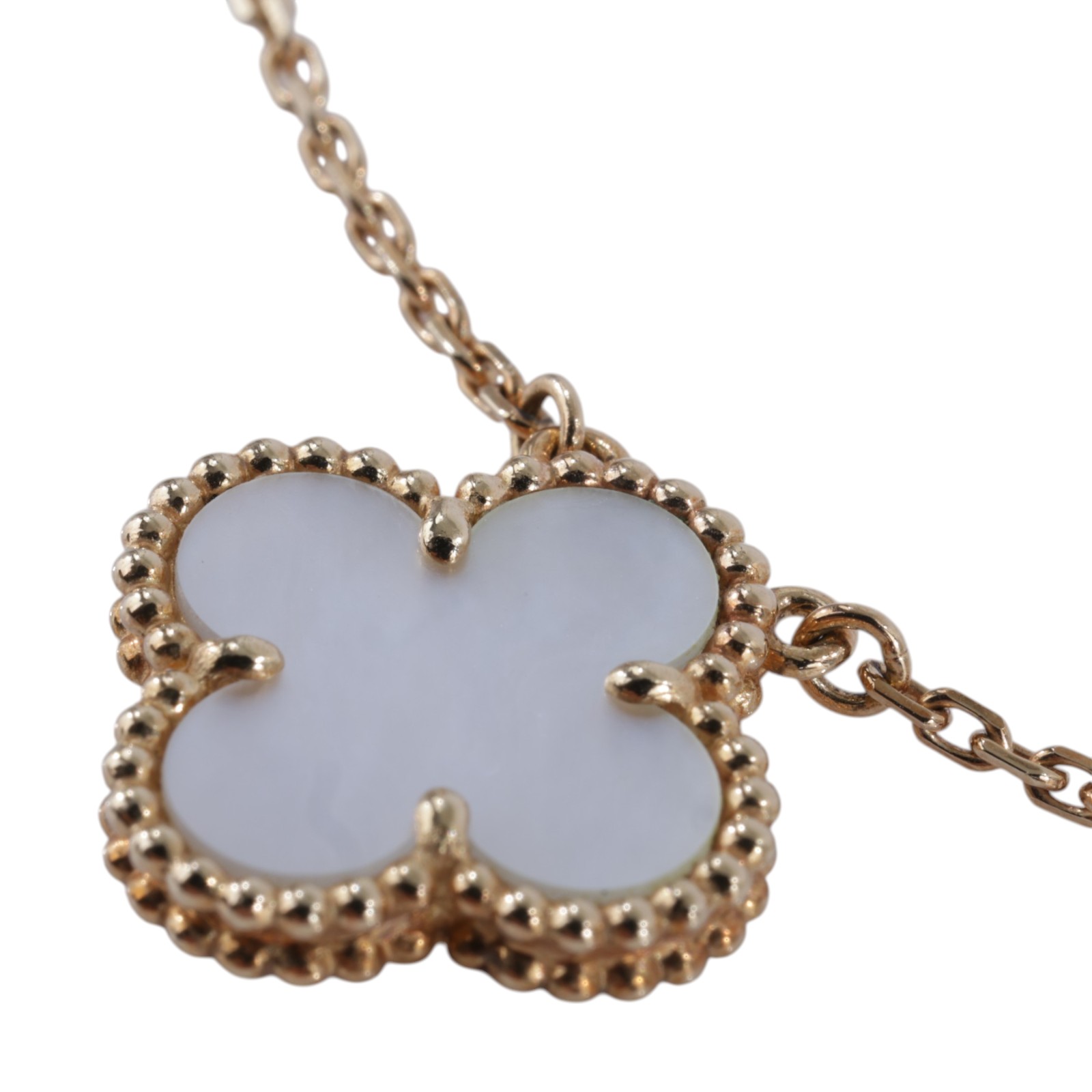 梵克雅寶 Van Cleef & Arpels Vintage Alhambra 吊墜 小型 vcara45900  原廠盒子/防塵袋/保證卡/購買證明影本