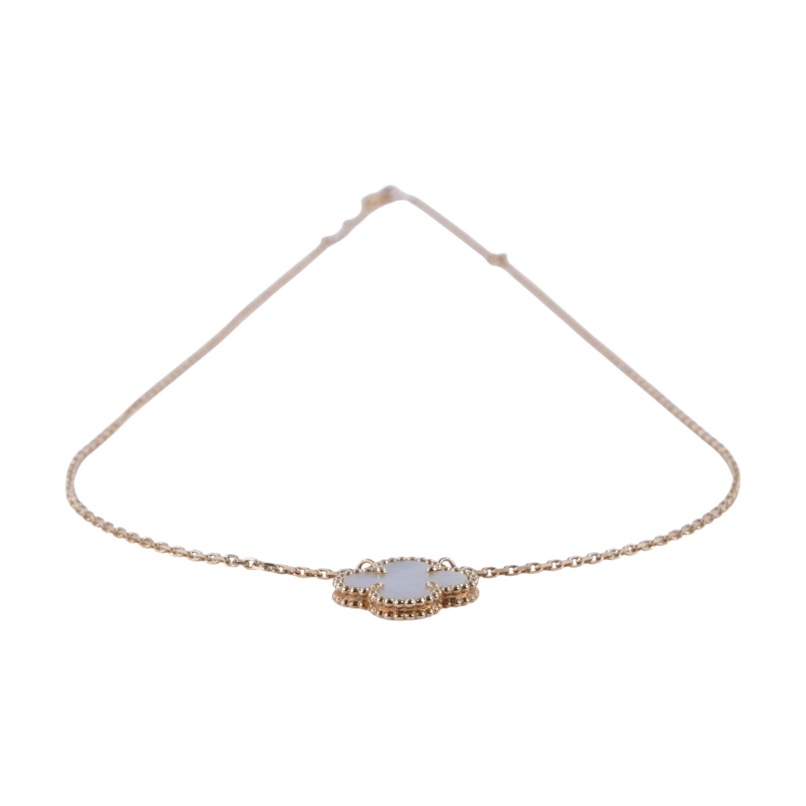 梵克雅寶 Van Cleef & Arpels Vintage Alhambra 吊墜 小型 vcara45900  原廠盒子/防塵袋/保證卡/購買證明影本