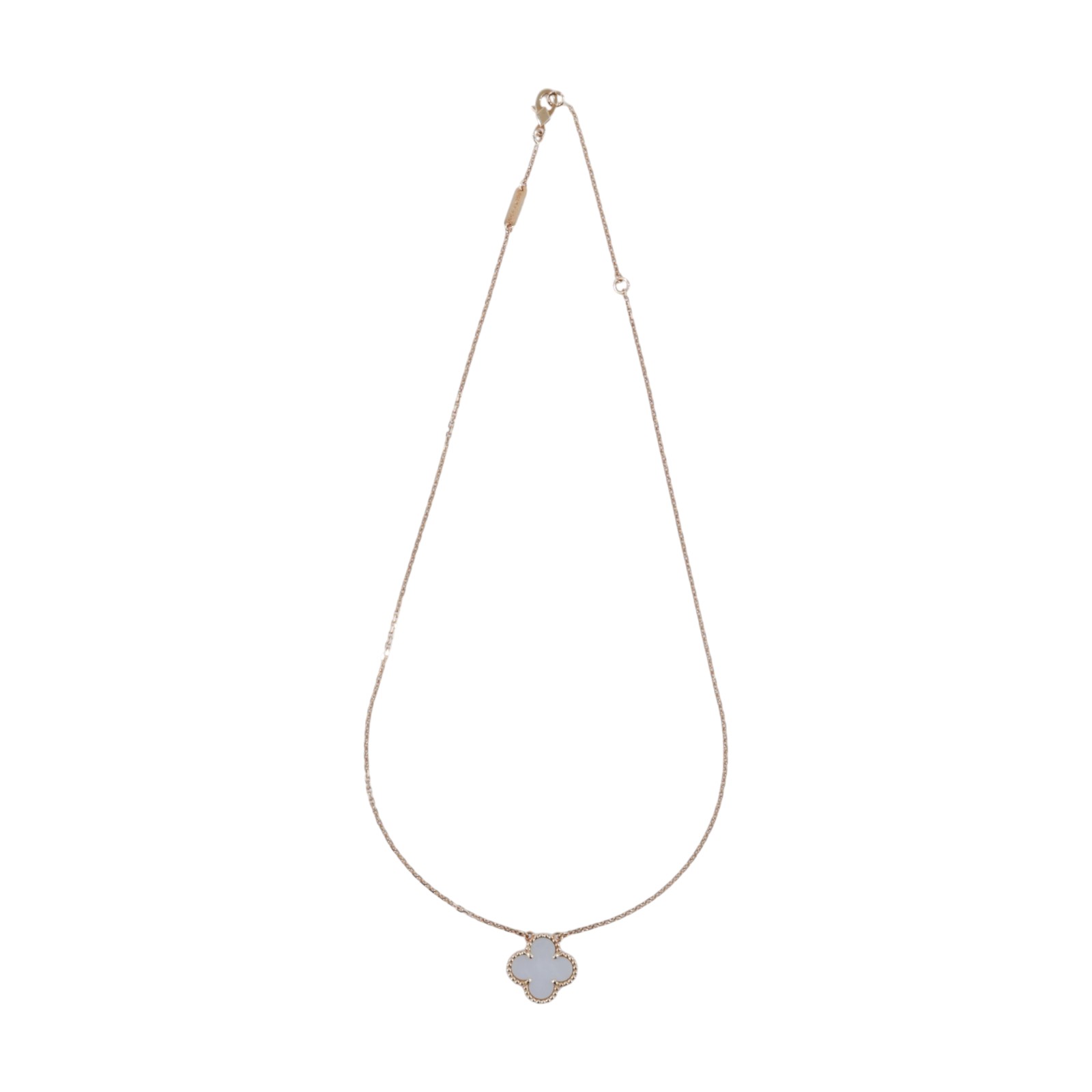 梵克雅寶 Van Cleef & Arpels Vintage Alhambra 吊墜 小型 vcara45900  原廠盒子/防塵袋/保證卡/購買證明影本