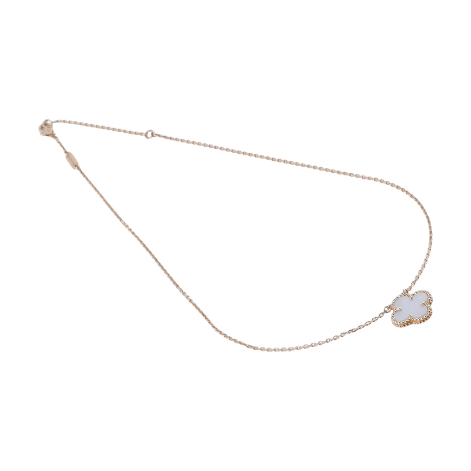梵克雅寶 Van Cleef & Arpels Vintage Alhambra 吊墜 小型 vcara45900  原廠盒子/防塵袋/保證卡/購買證明影本