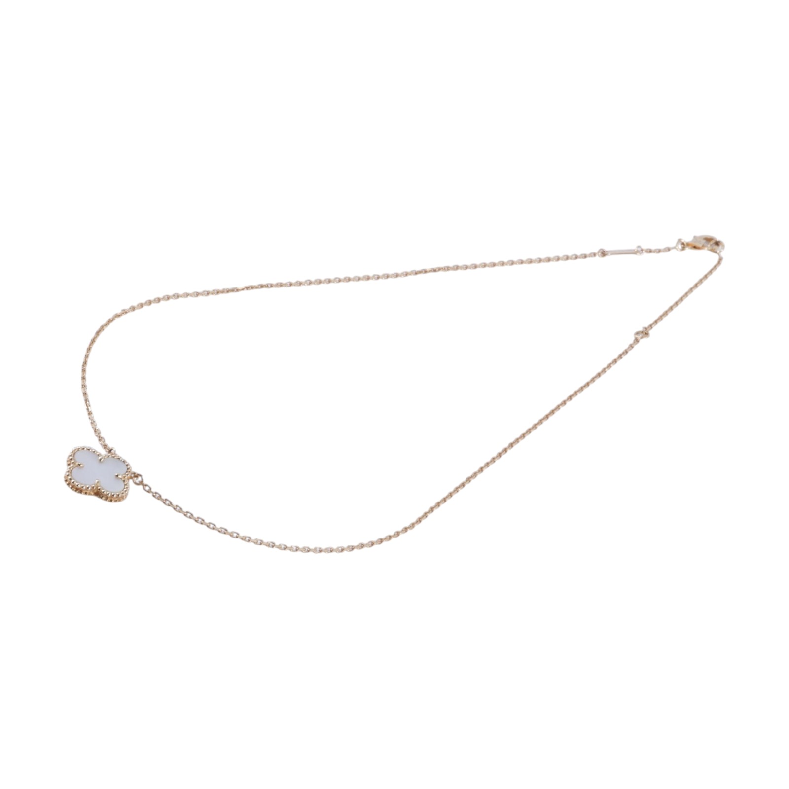 梵克雅寶 Van Cleef & Arpels Vintage Alhambra 吊墜 小型 vcara45900  原廠盒子/防塵袋/保證卡/購買證明影本