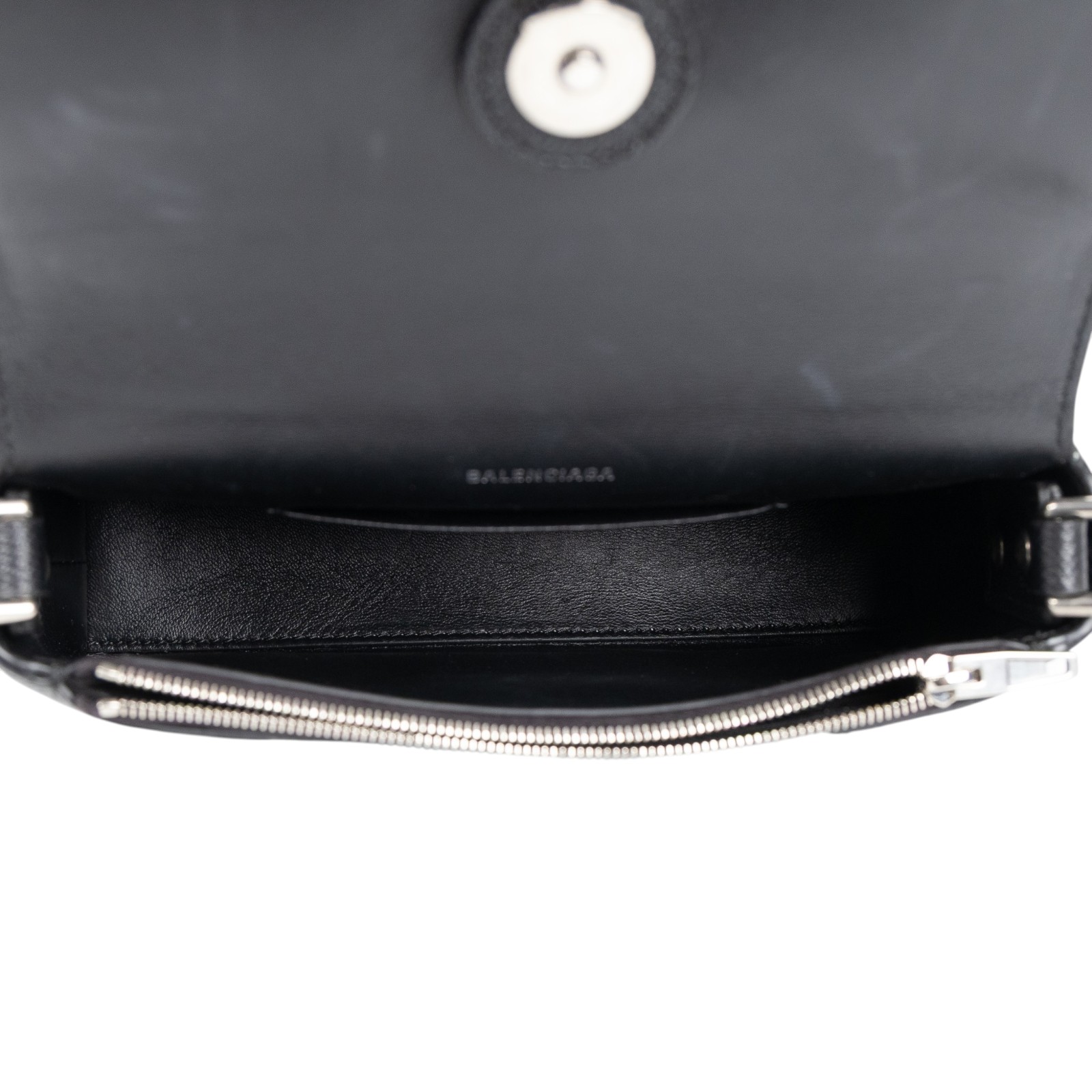 巴黎世家 BALENCIAGA DOWNTOWN 沙漏包 肩背包 斜背包  7364712AABJ 黑色DOWNTOWN XS 背帶/購買證明正本/防塵袋