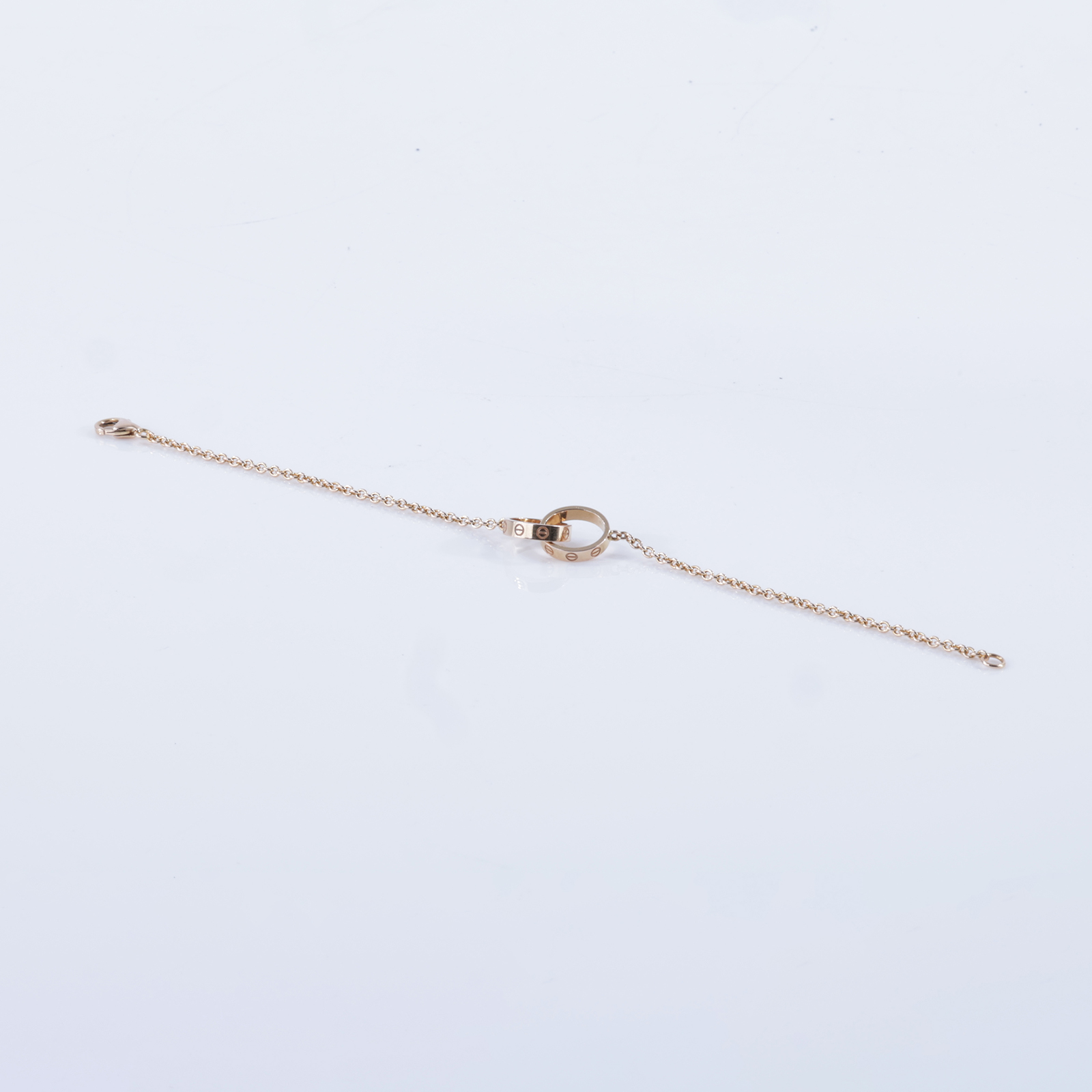 卡地亞 CARTIER Love 手鍊 玫瑰金 B6027000 K18 PG LOVE手鍊 原廠盒子/保書/備用鍊