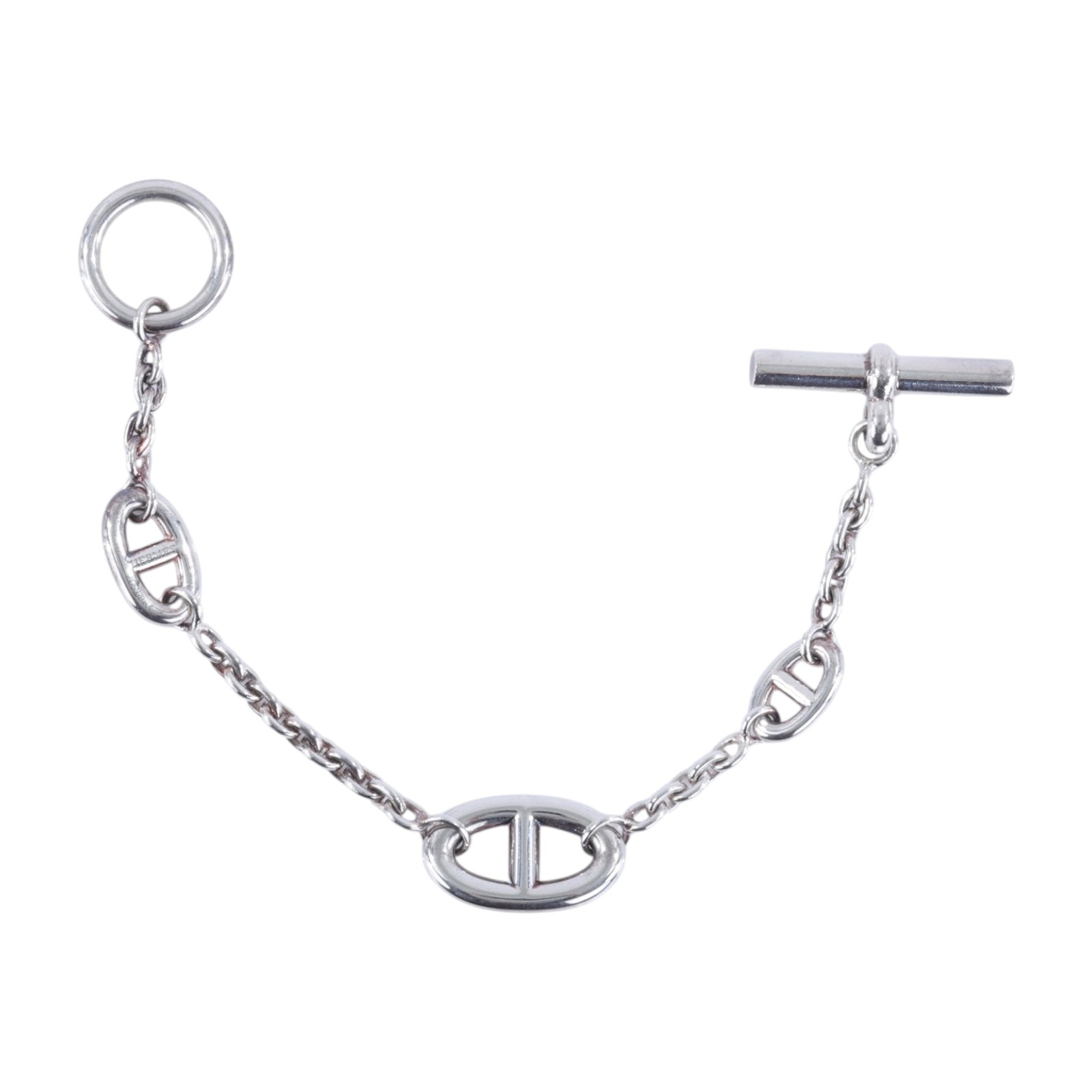 愛馬仕 Hermes Farandole 豬鼻子手鍊 H104567Bv00ST /23.5G 925 Farandole豬鼻手鍊 無附屬品