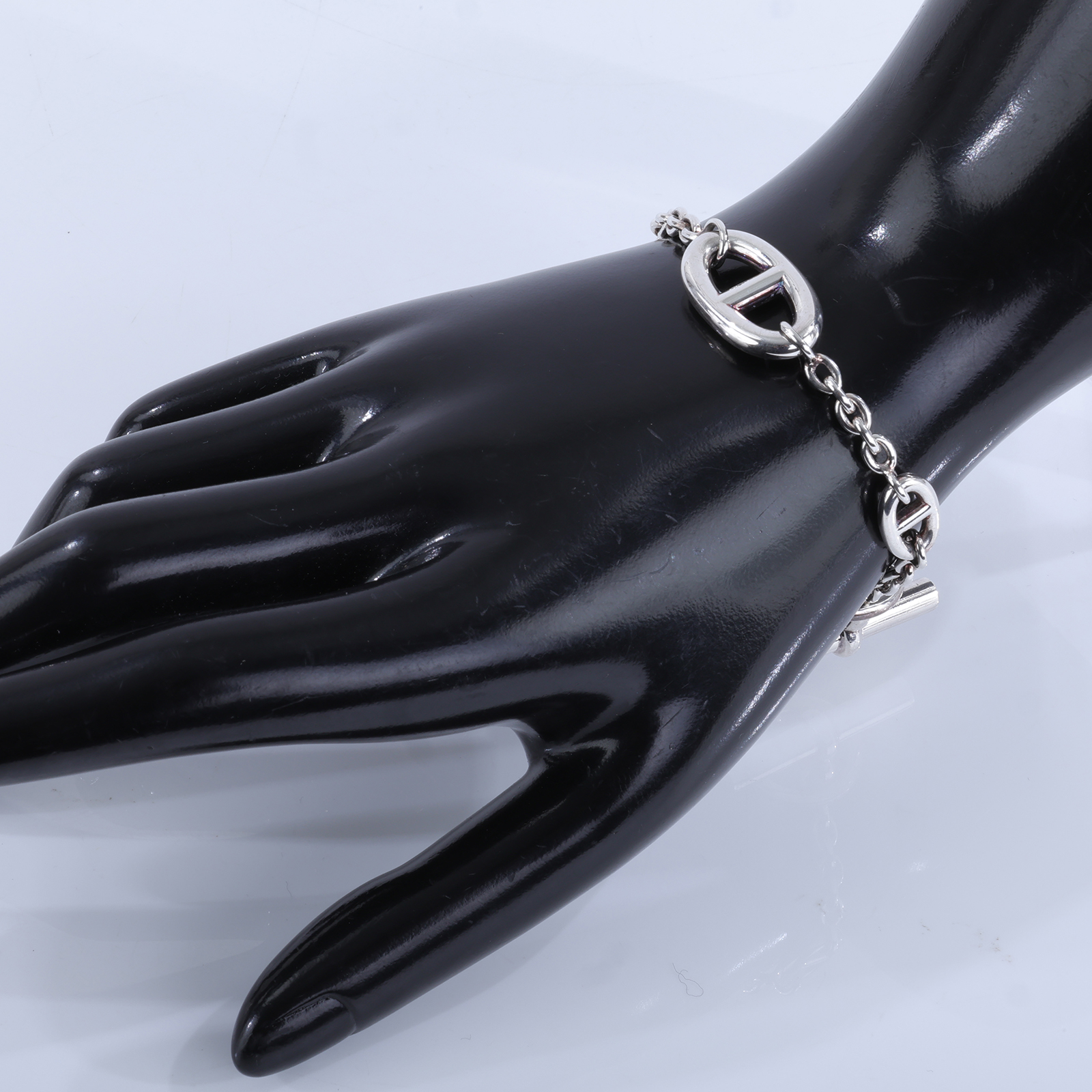 愛馬仕 Hermes Farandole 豬鼻子手鍊 H104567Bv00ST /23.5G 925 Farandole豬鼻手鍊 無附屬品