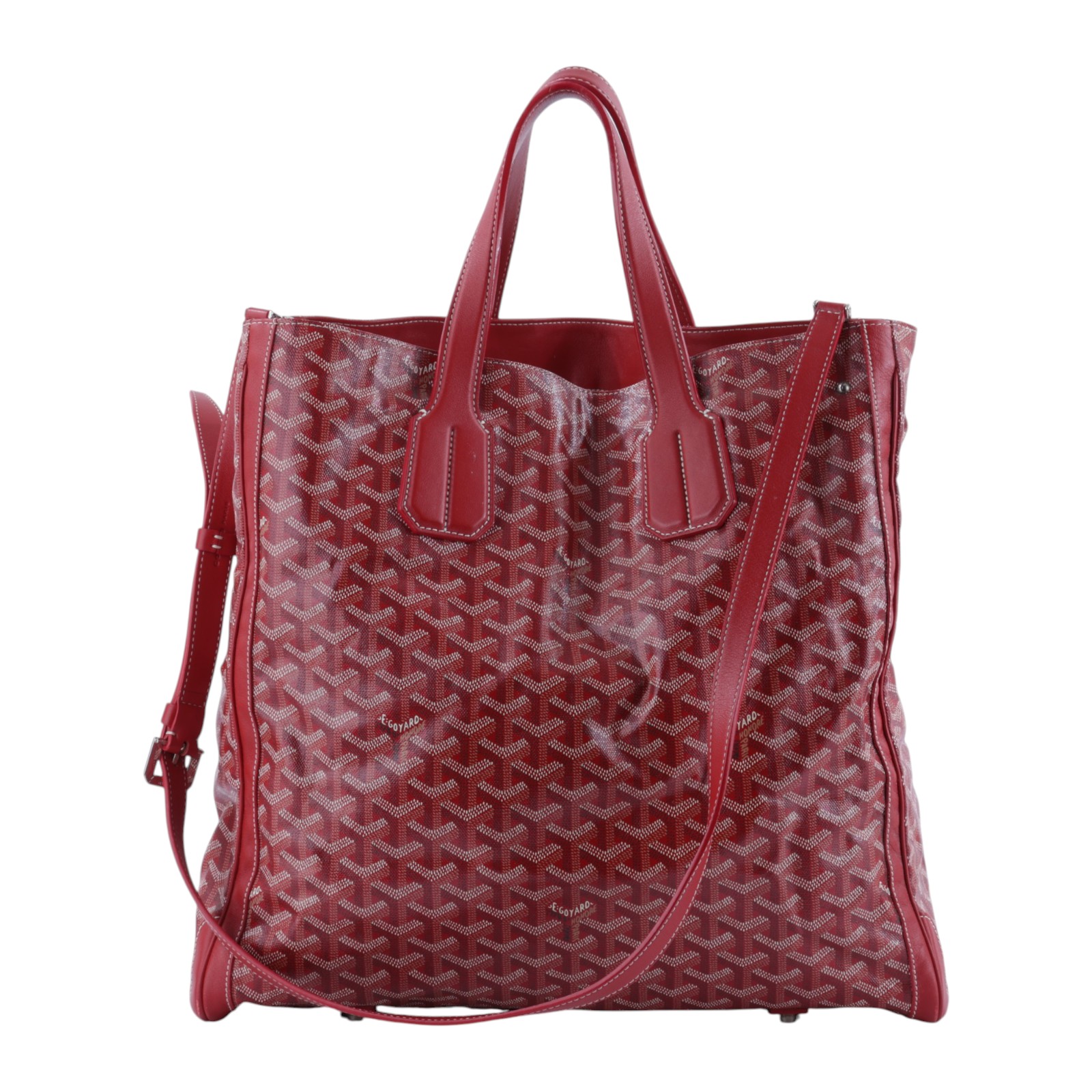 高雅德 GOYARD Voltaire Bag 手提包 VOLTA3MMLTY 紅色Voltaire 防塵袋
