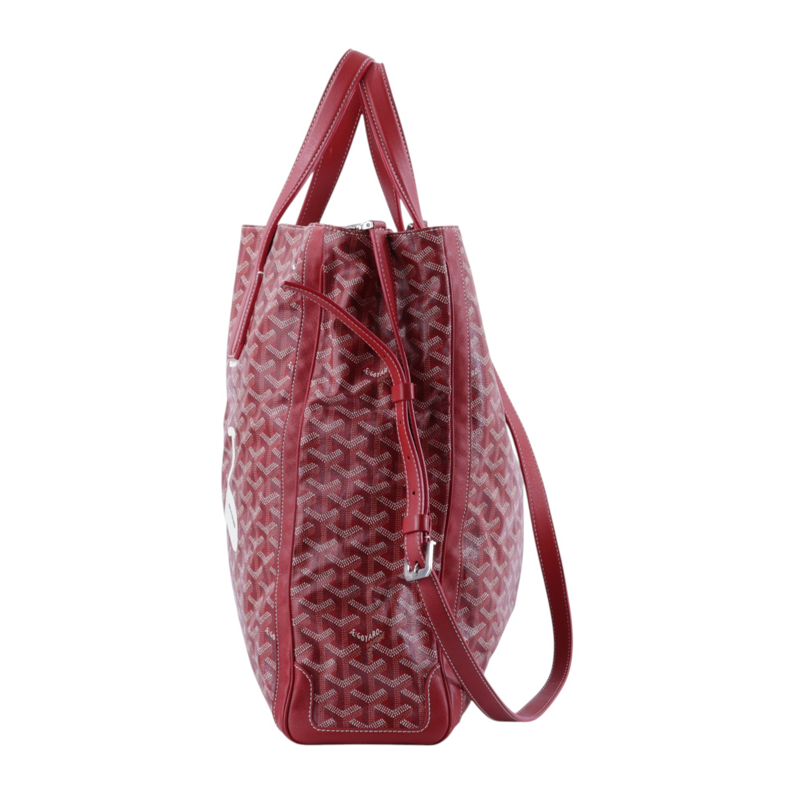 高雅德 GOYARD Voltaire Bag 手提包 VOLTA3MMLTY 紅色Voltaire 防塵袋