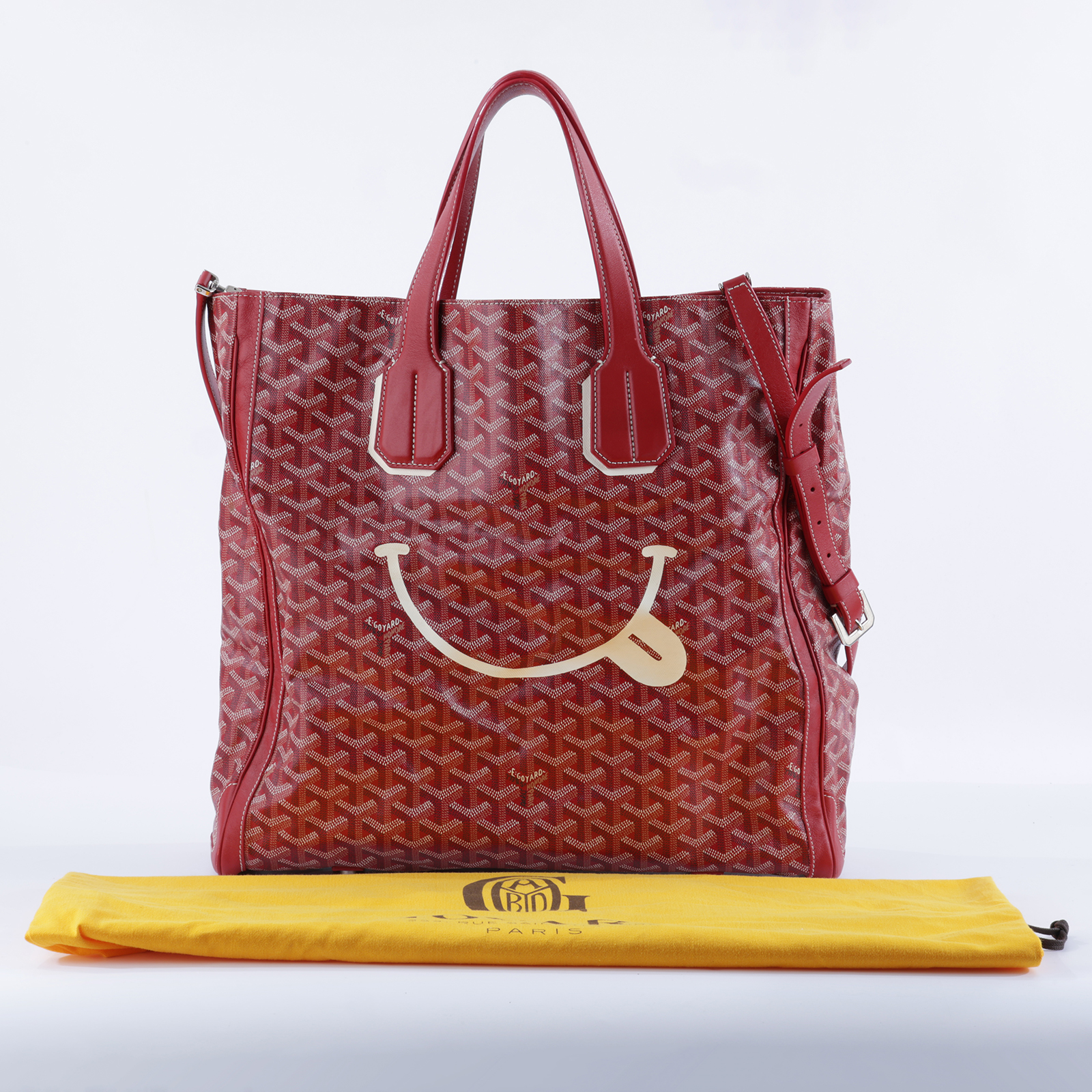 高雅德 GOYARD Voltaire Bag 手提包 VOLTA3MMLTY 紅色Voltaire 防塵袋