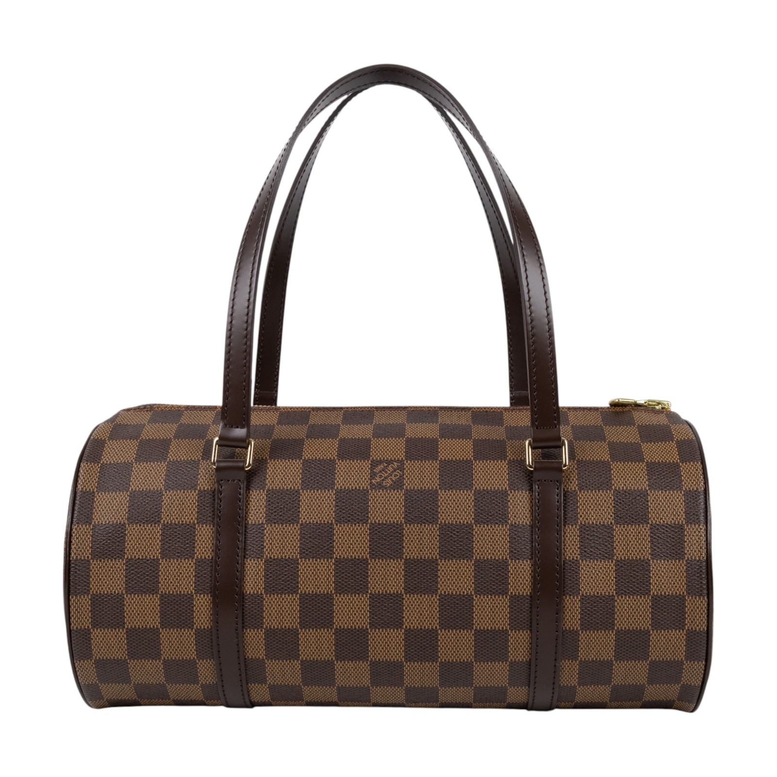 路易威登 LOUIS VUITTON Papillon 30 棋盤格 圓筒 手提包 N51303 棋盤DAMIER圓筒子母包 防塵袋/子包
