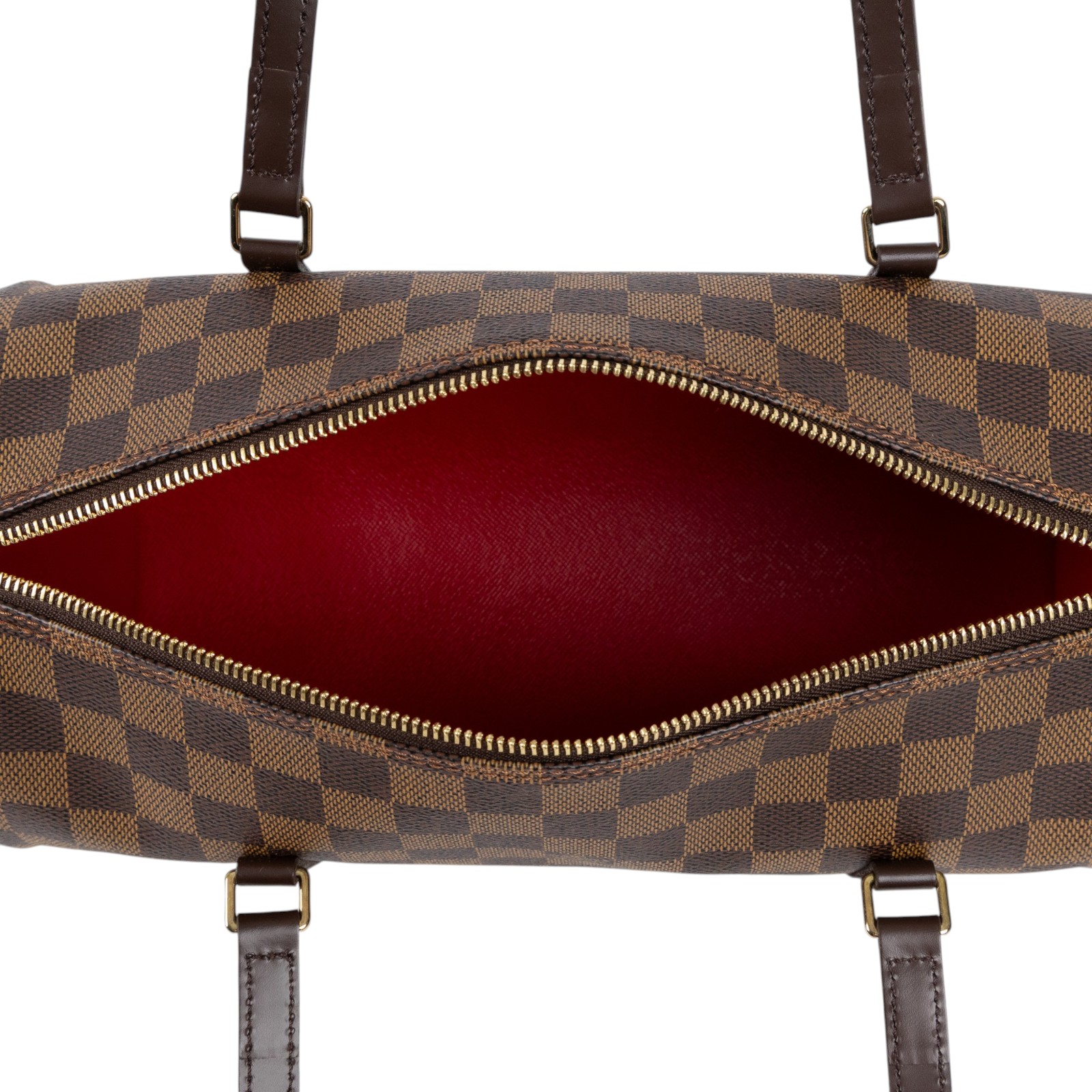 路易威登 LOUIS VUITTON Papillon 30 棋盤格 圓筒 手提包 N51303 棋盤DAMIER圓筒子母包 防塵袋/子包