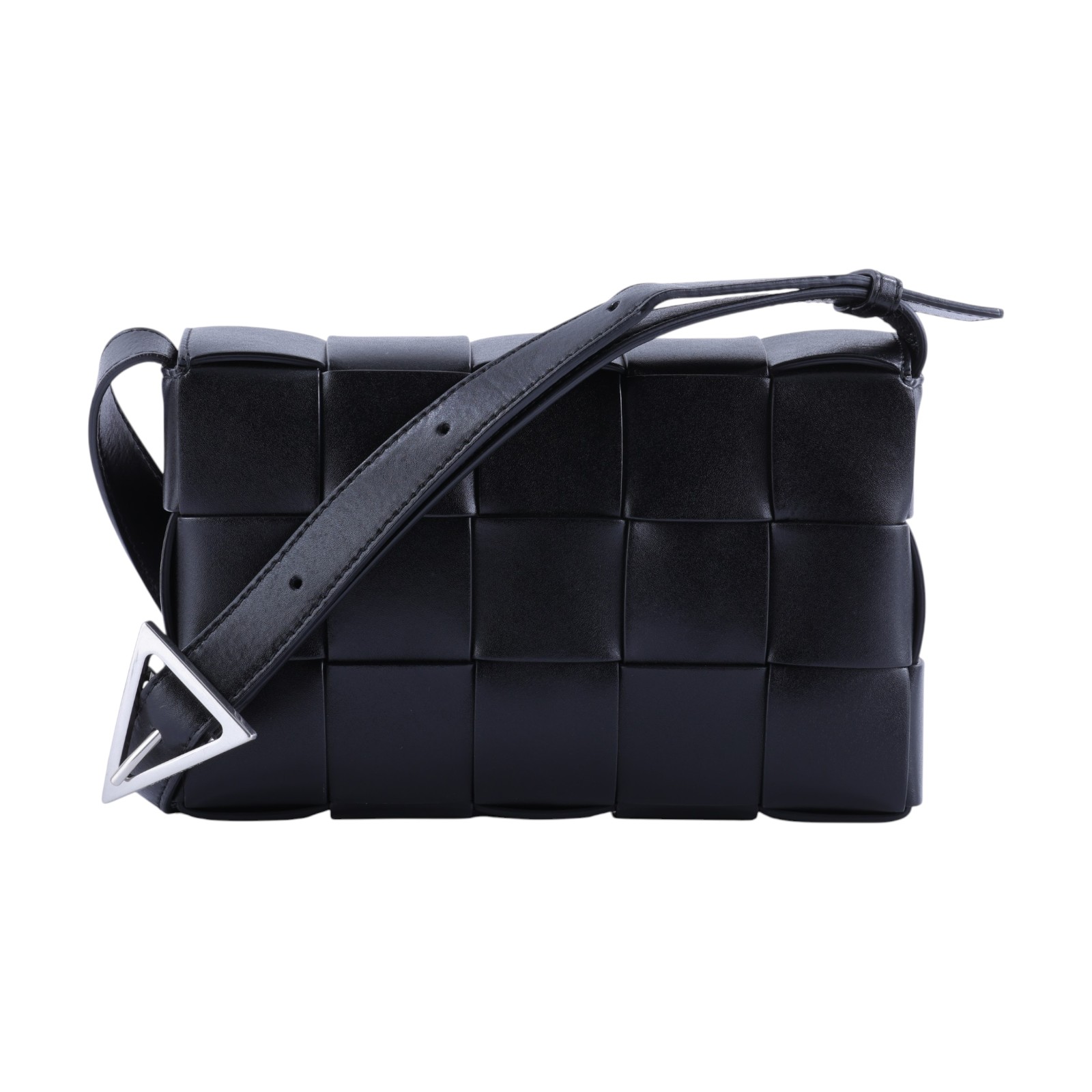 寶緹嘉 BOTTEGA VENETA Cassette 肩背包 斜背包 737950VB1K0 黑色CASSETTE 5x3 無附屬品