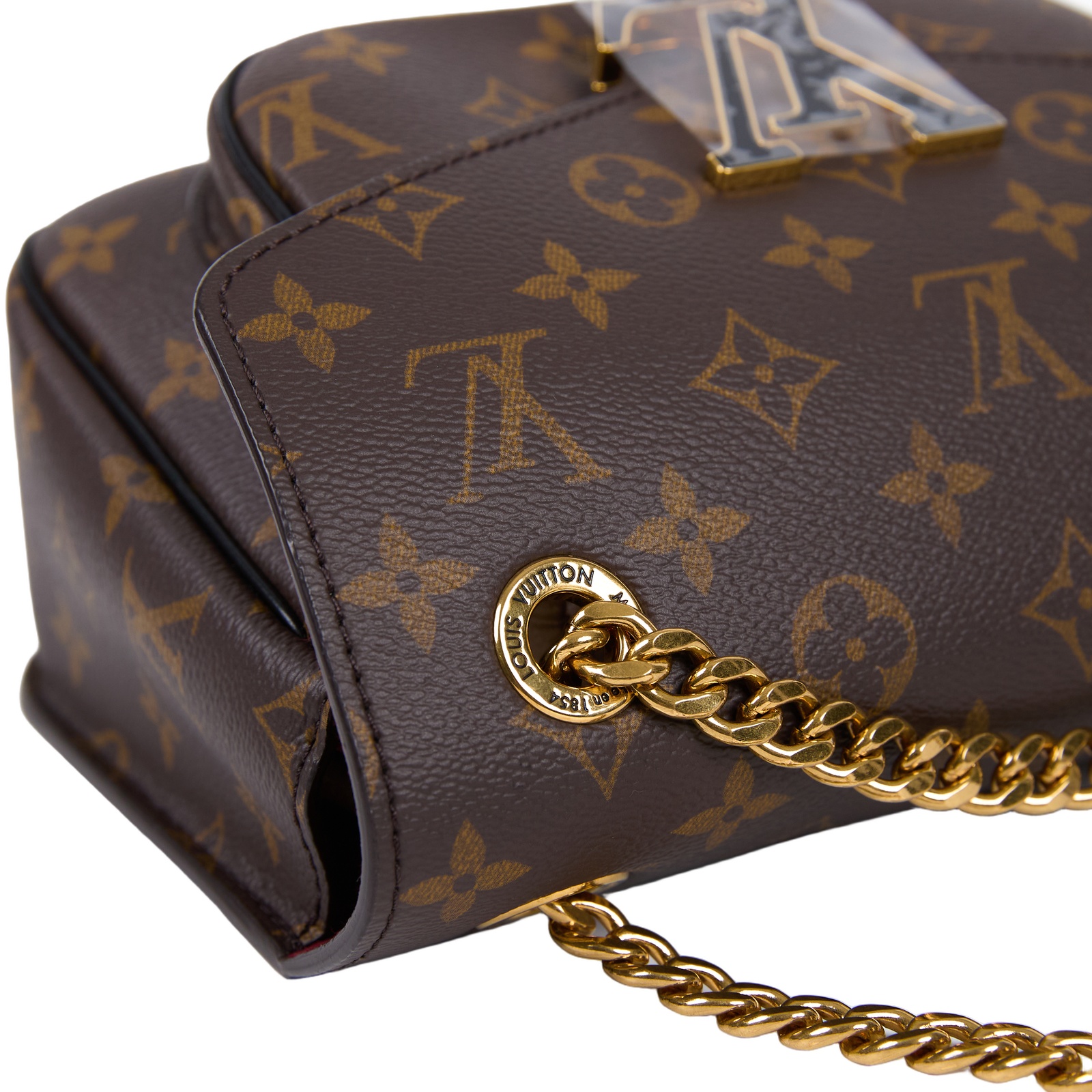 路易威登 LOUIS VUITTON Passy 帆布 肩背 斜背包 M45592 晶片款 原花PASSY 原廠盒子/防塵袋