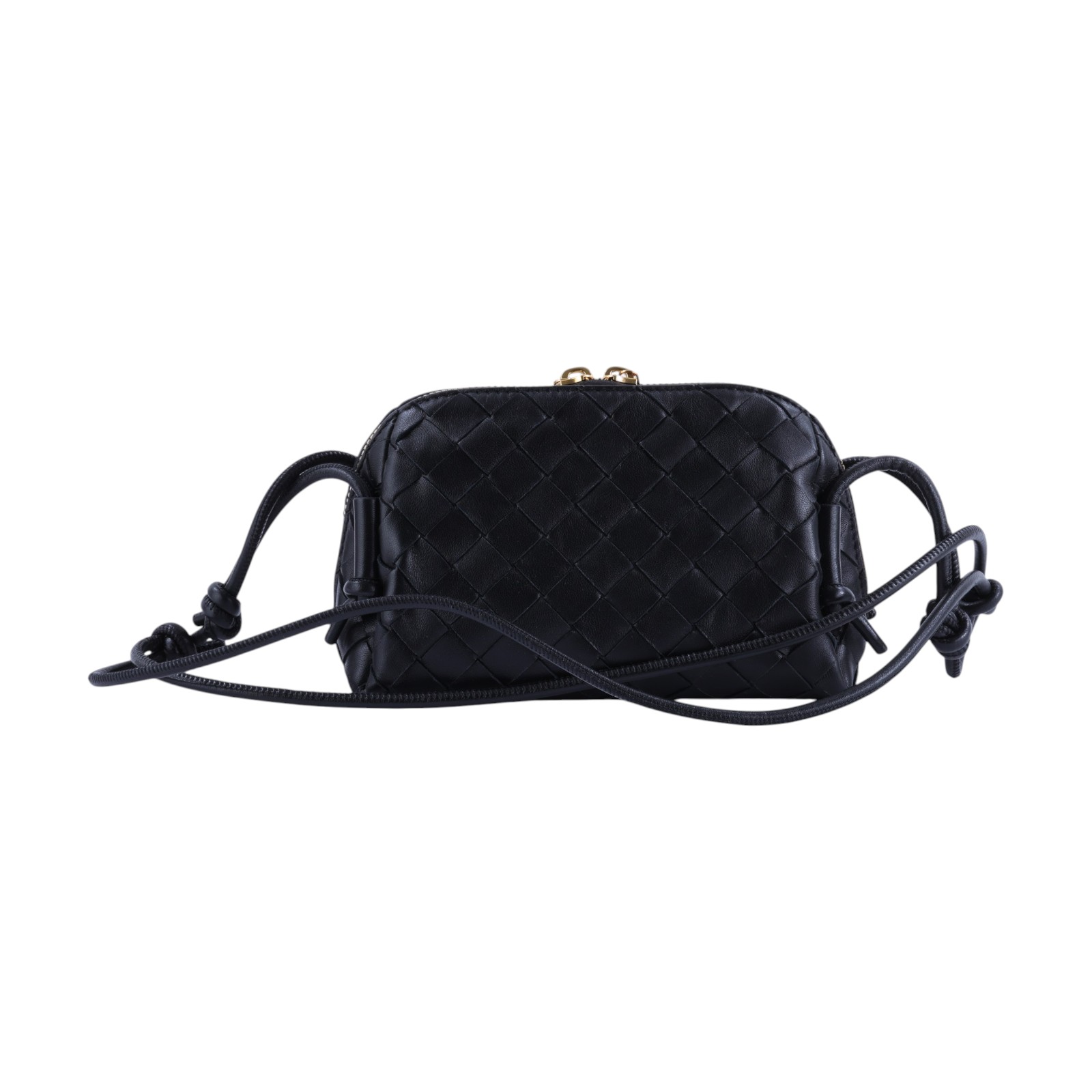 寶緹嘉 BOTTEGA VENETA Intrecciato Concert Pouch 肩背包 794258VCPP1 黑色CONCERT POUCH 防塵袋