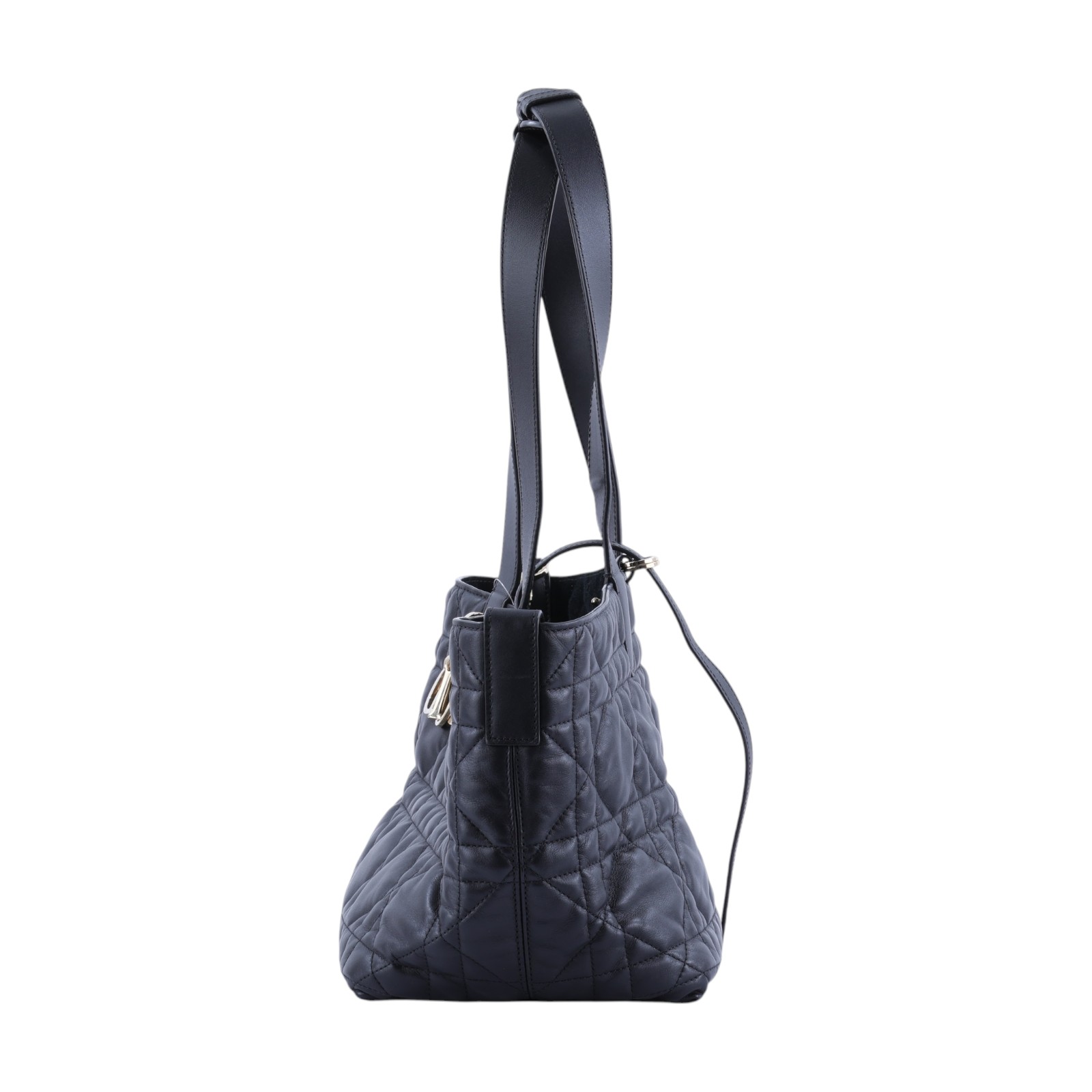 迪奧 CHRISTIAN DIOR Dior Toujours 中型 手提袋 小牛皮 M2821OSHJ 黑色Toujours 中型手提包 內袋
