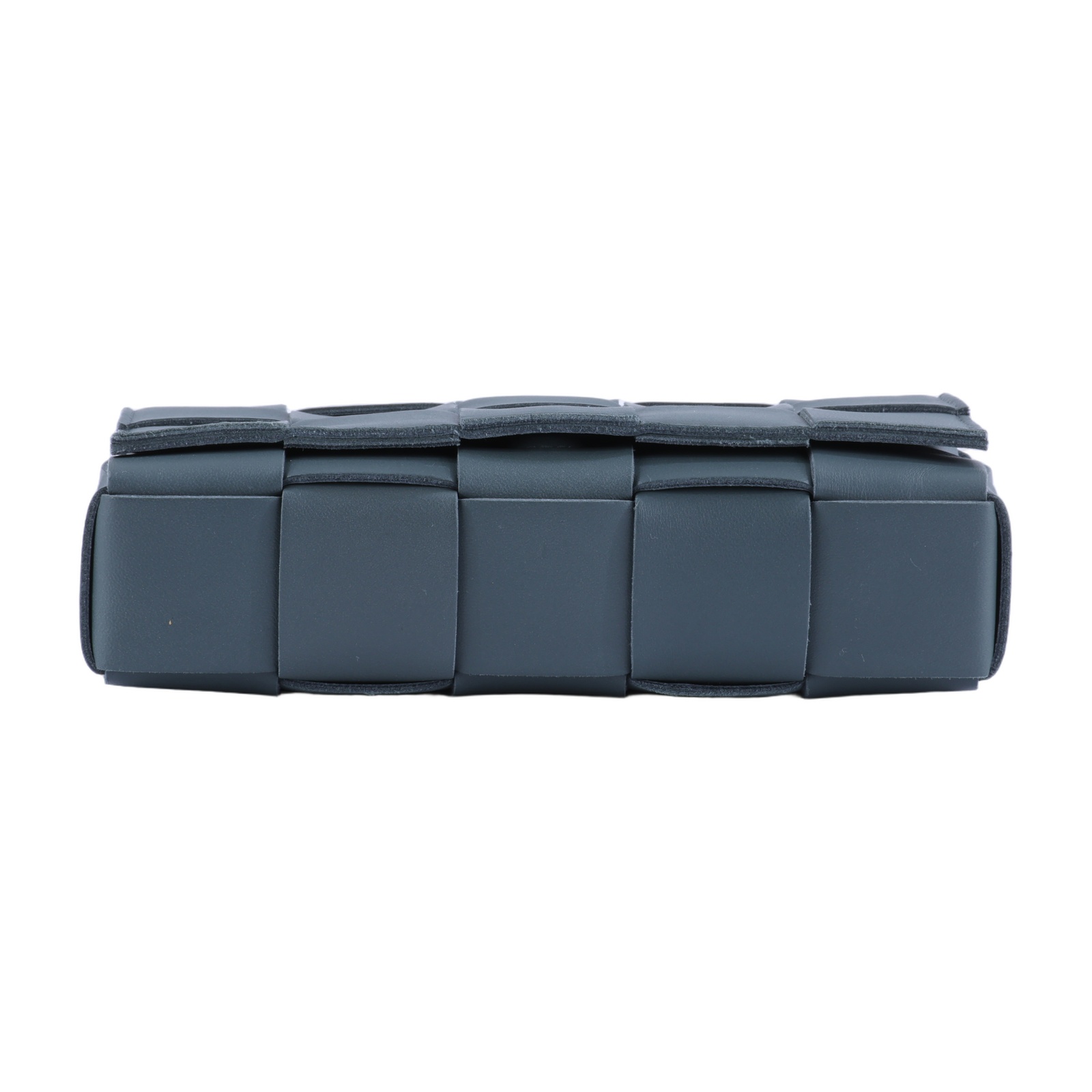 寶緹嘉 BOTTEGA VENETA Small Cassette 編織包 730848VMAY1 灰綠CASSETTE 5x3 防塵袋