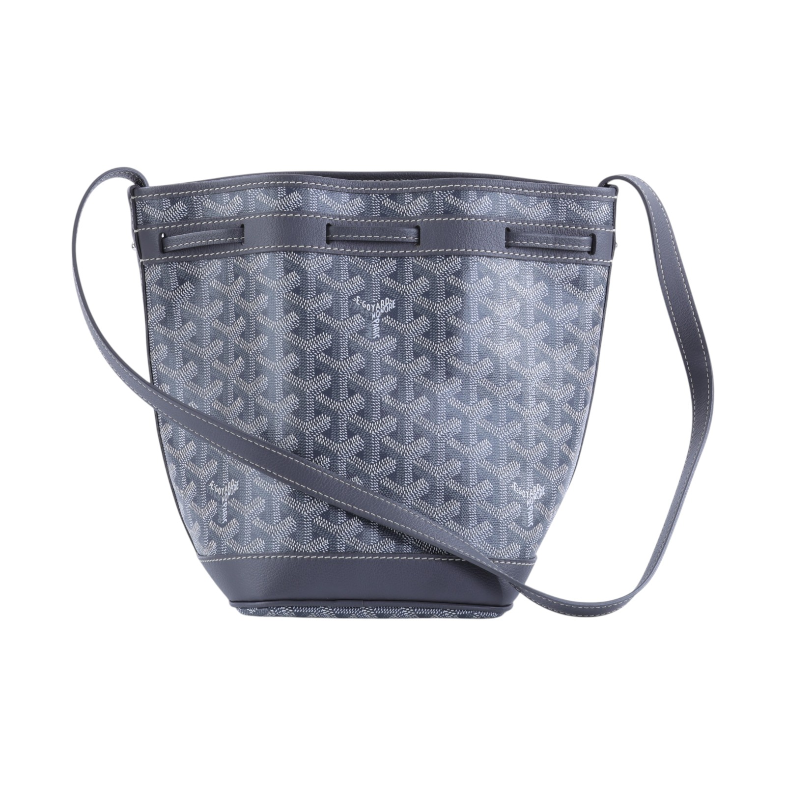 高雅德 GOYARD Petit Flot Bucket PM Bag 水桶包 PEFLOTPMLTY 灰色Petit Flot水桶包 PM 防塵袋